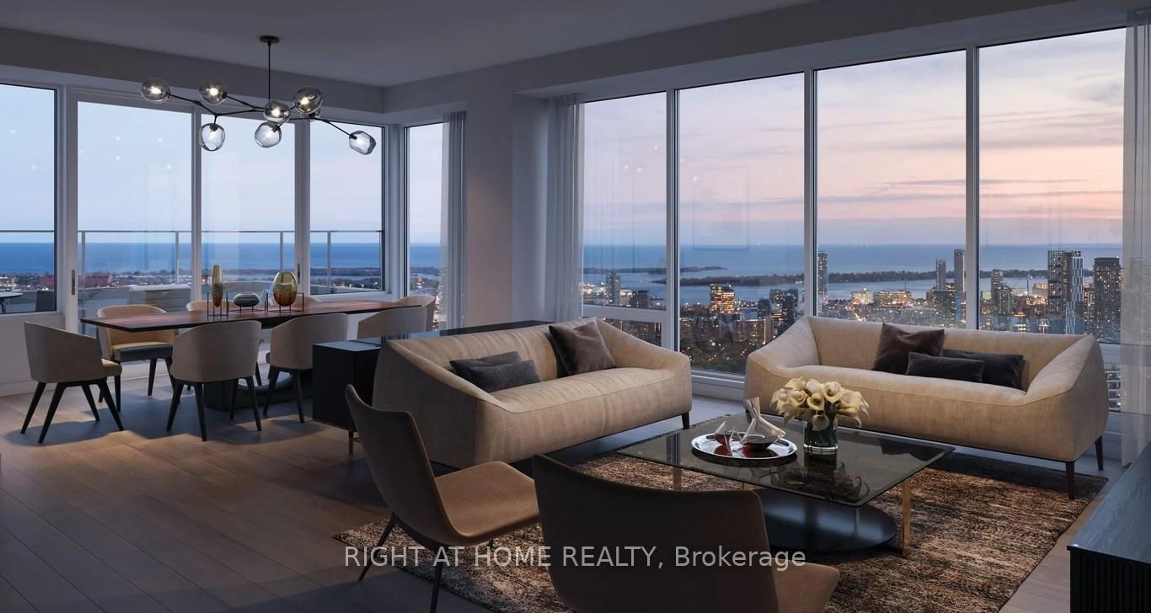 Living room with furniture, unknown for 603 Sherbourne St #5103, Toronto Ontario M4X 0A4