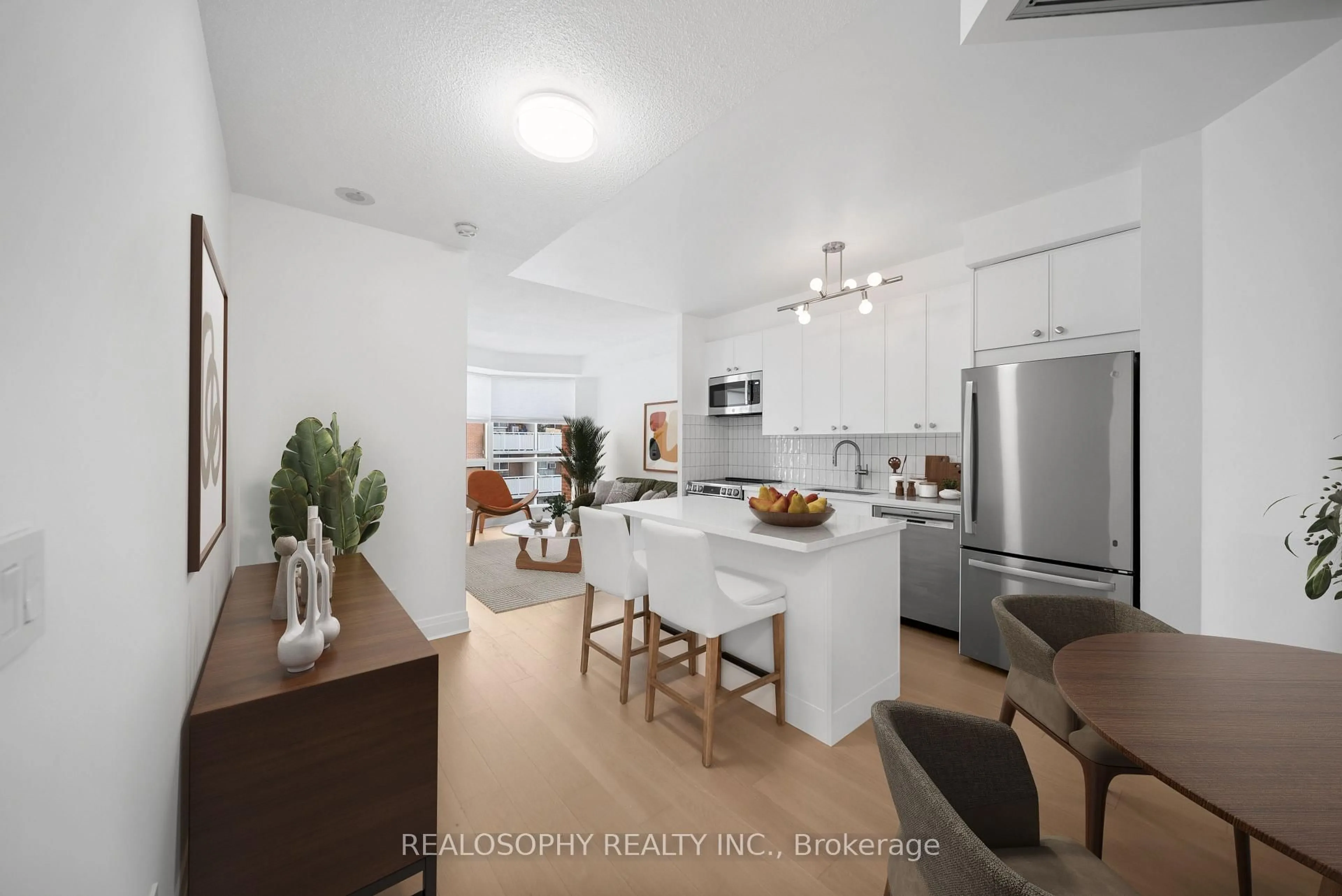Open concept kitchen, unknown for 18 Beverley St #B610, Toronto Ontario M5T 3L2