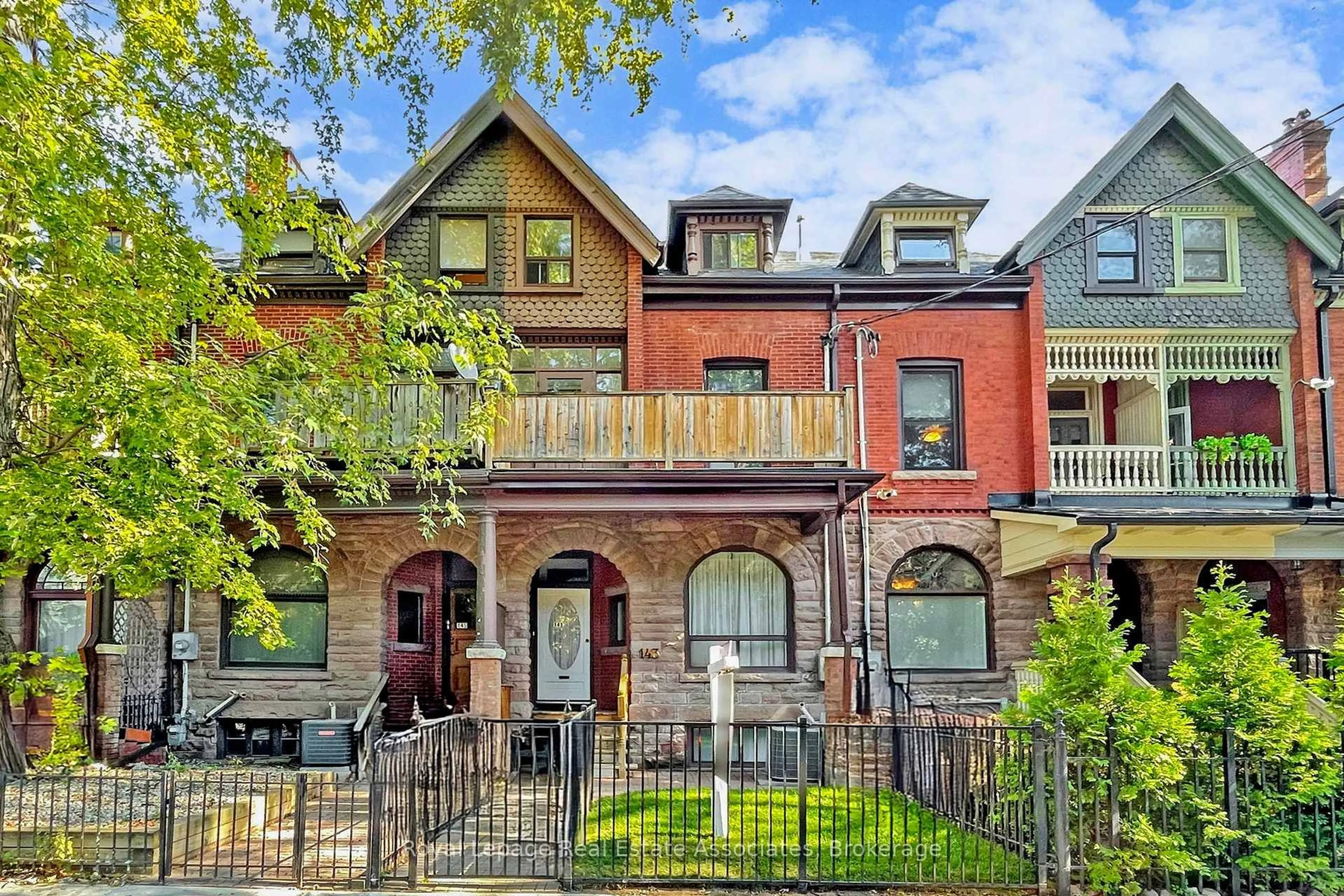 Home with brick exterior material, street for 143 Seaton St, Toronto Ontario M5A 2T2