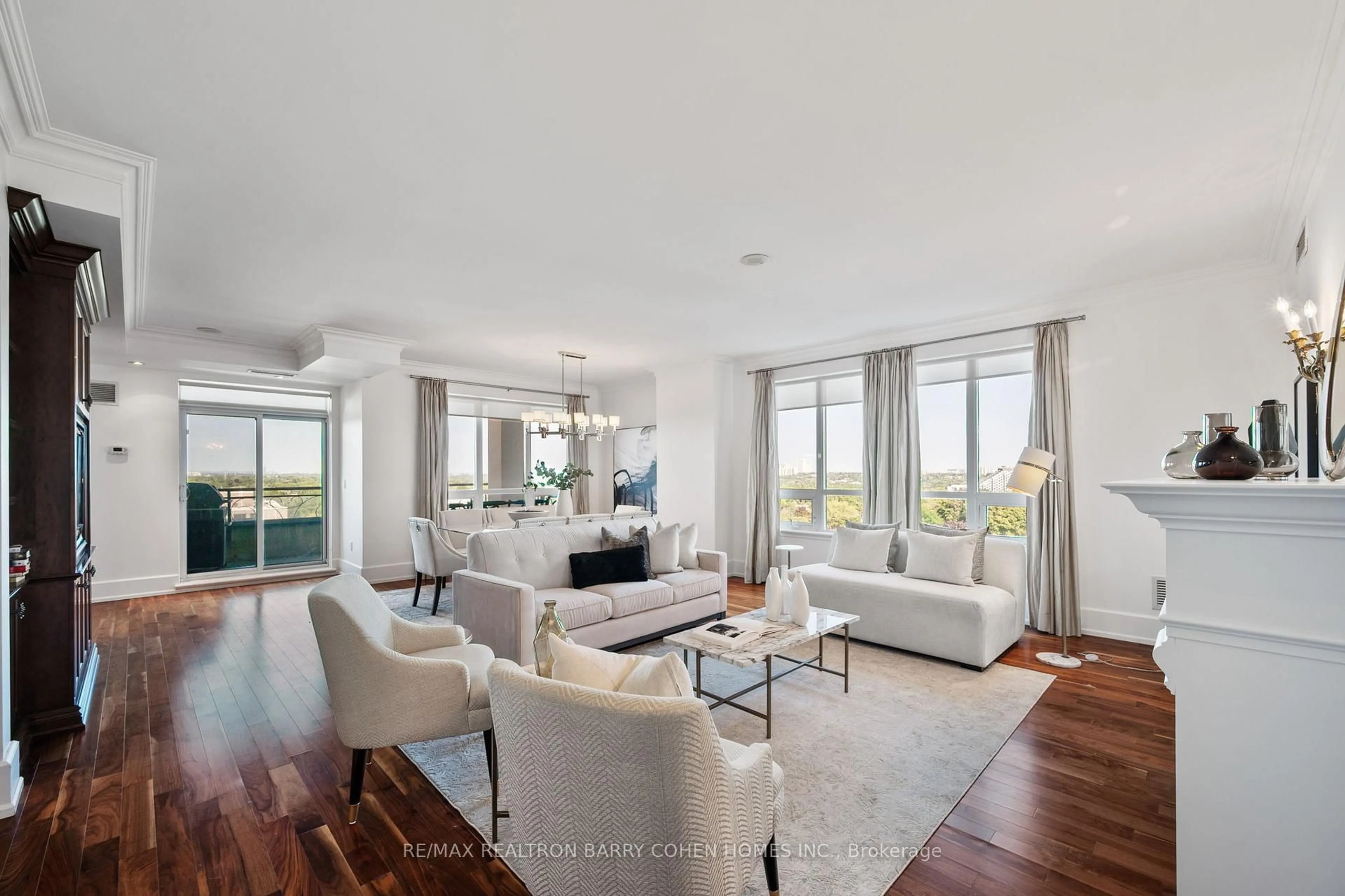 Living room with furniture, unknown for 662 Sheppard Ave #805c, Toronto Ontario M2K 3E6