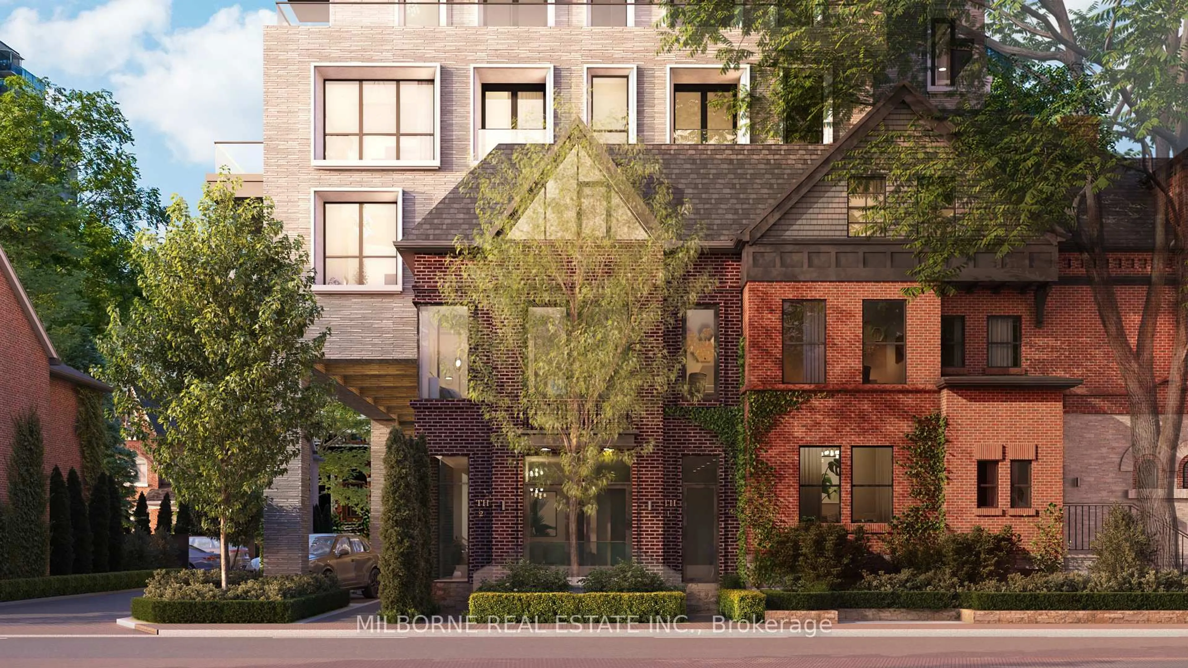 Home with brick exterior material, street for 110 Avenue Rd #507, Toronto Ontario M5R 2H4