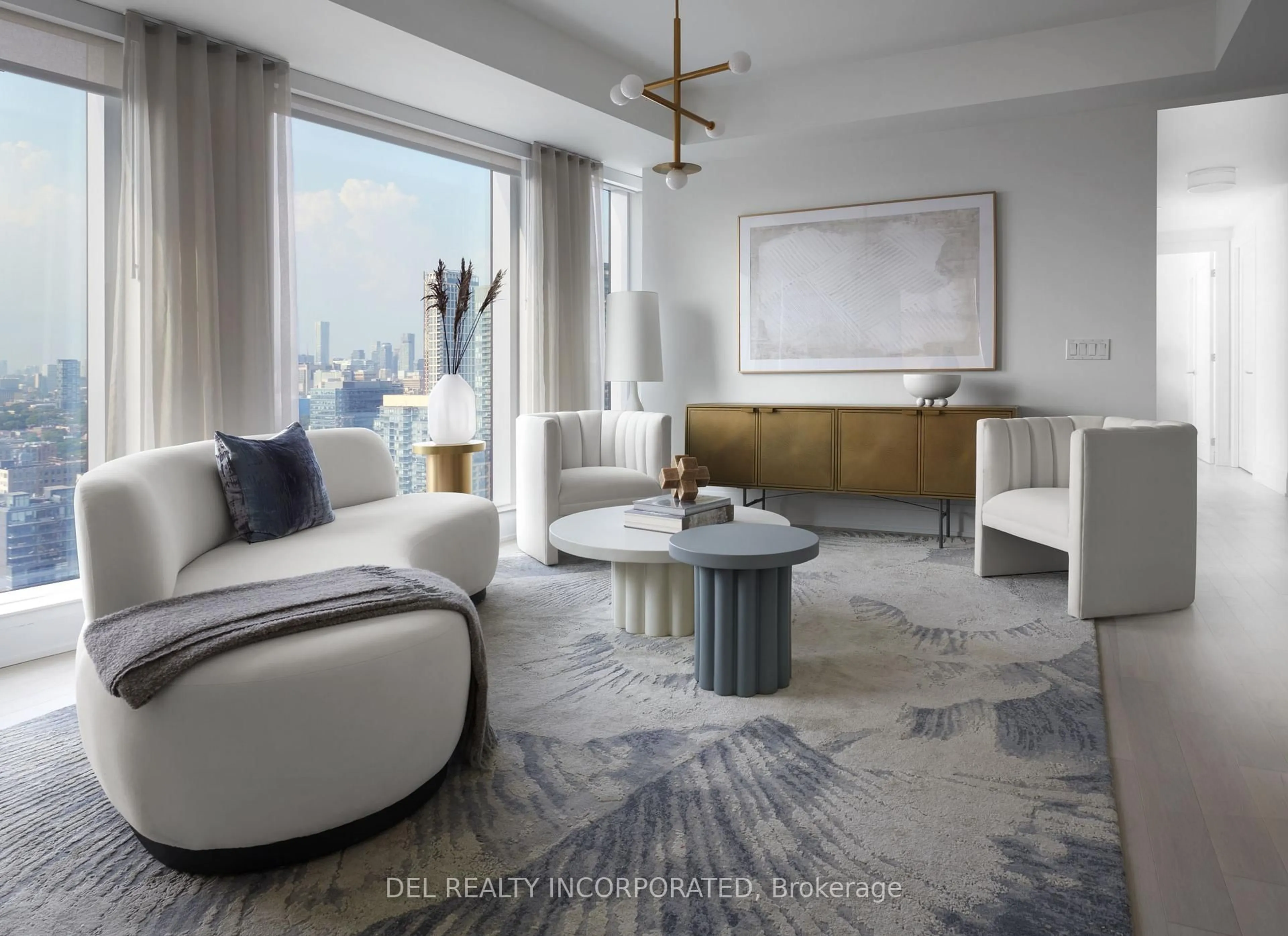 Living room with furniture, unknown for 470 Front St #2005, Toronto Ontario M5V 0V6