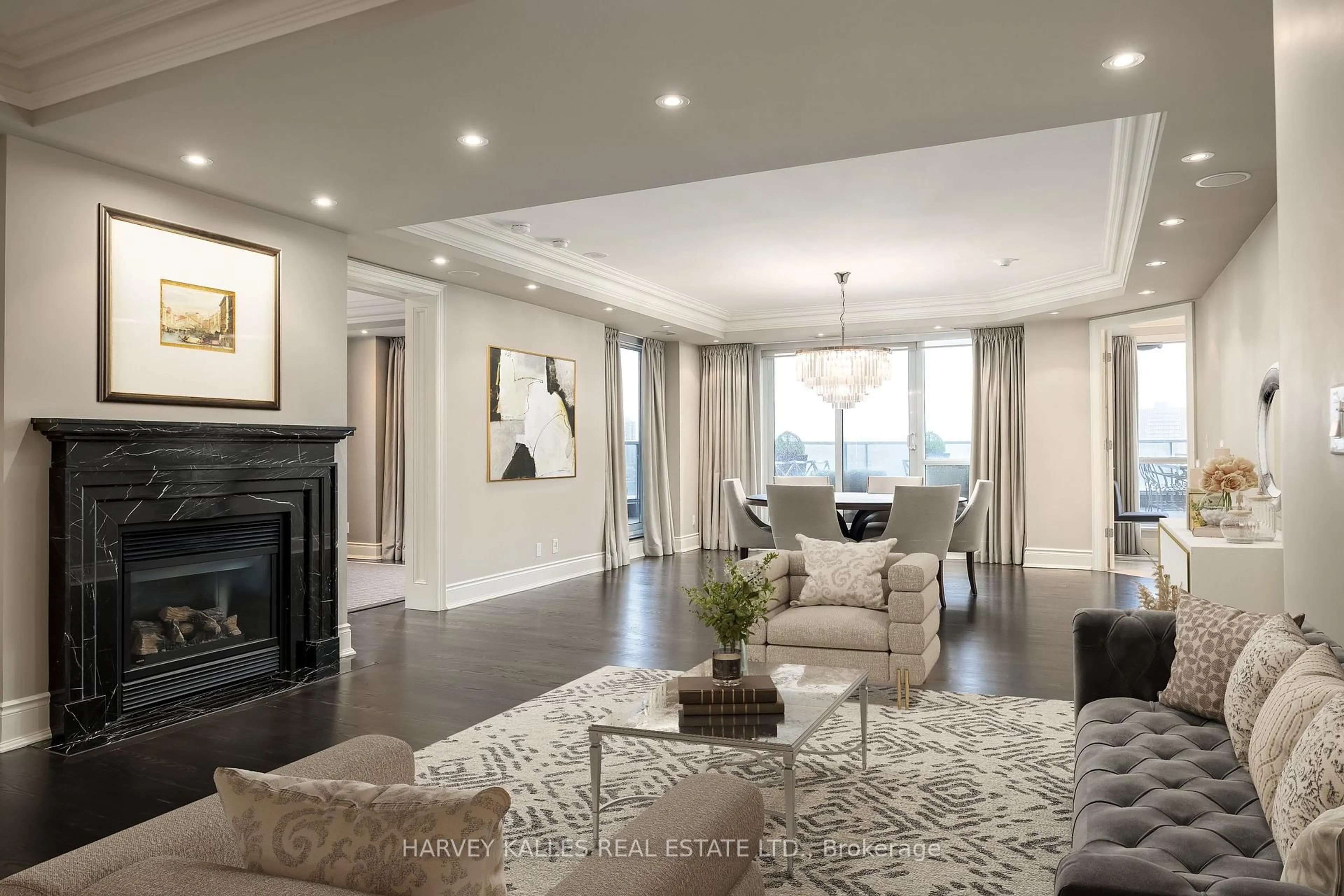 Living room with furniture, unknown for 10 Bellair St #1205, Toronto Ontario M5R 3T8