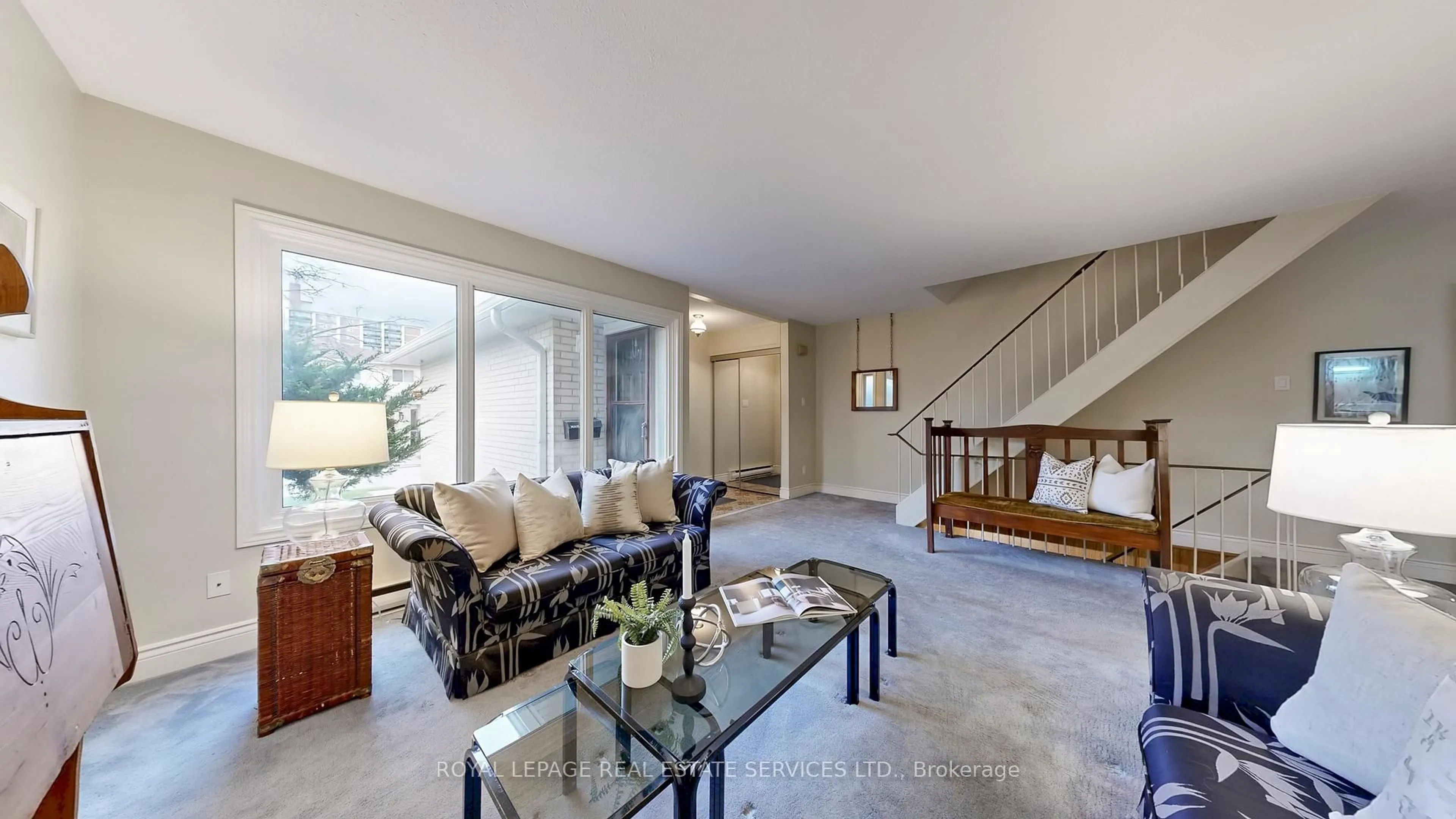 Living room with furniture, unknown for 9 Plum Tree Way #33, Toronto Ontario M2R 3J1