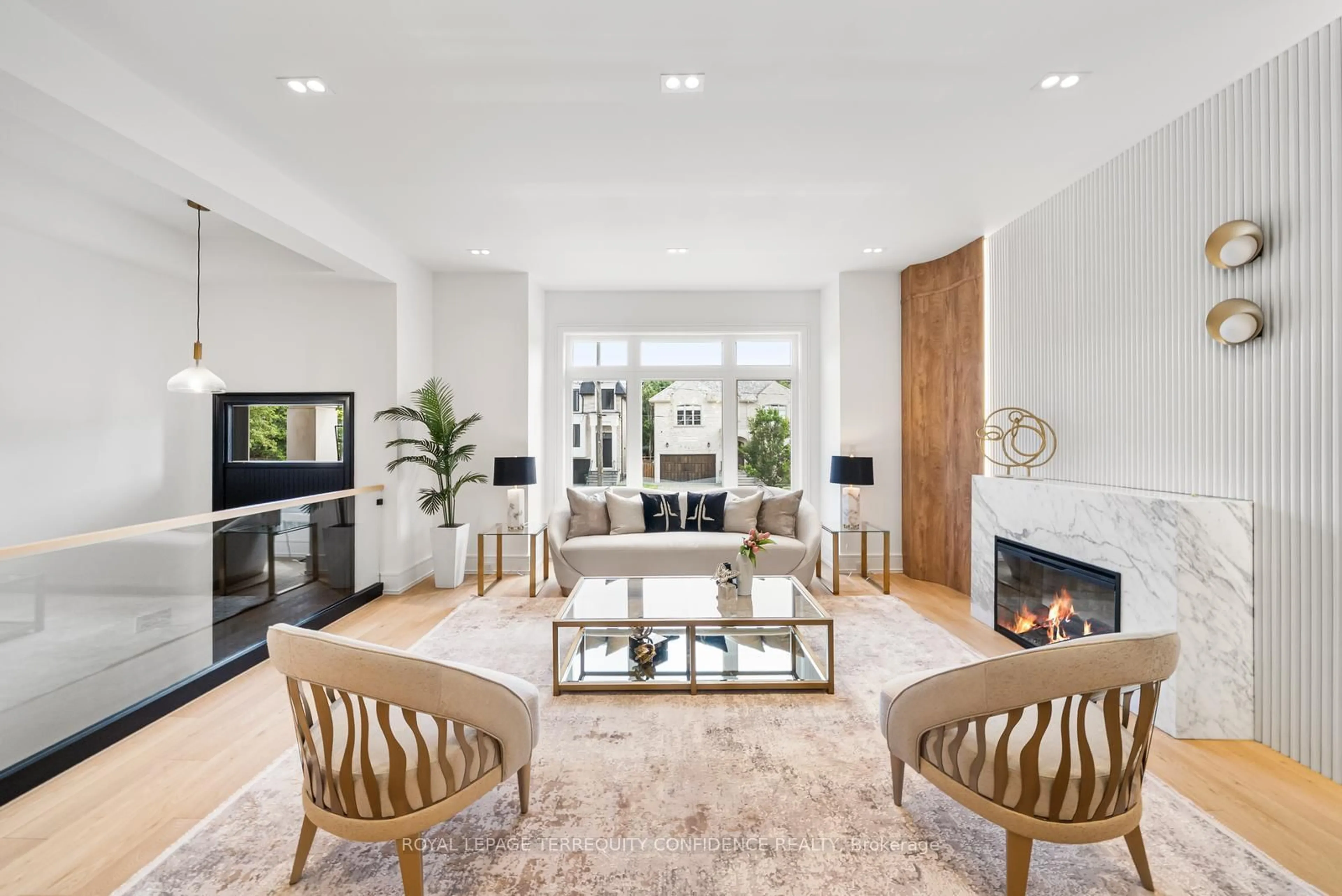 Living room with furniture, unknown for 338A Horsham Ave, Toronto Ontario M2R 1G6