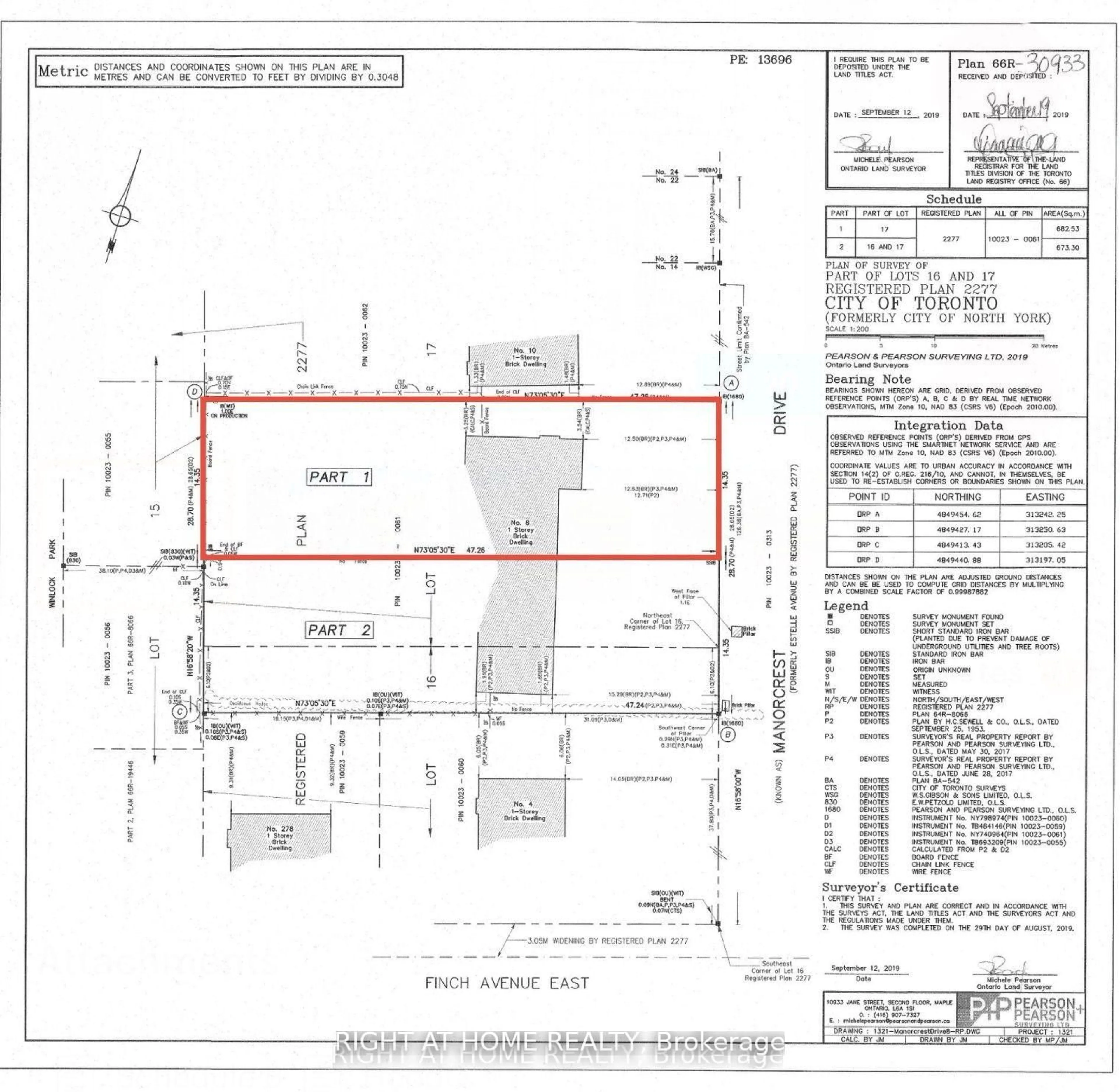 Floor plan for 8 Manorcrest Dr, Toronto Ontario M2N 5K1