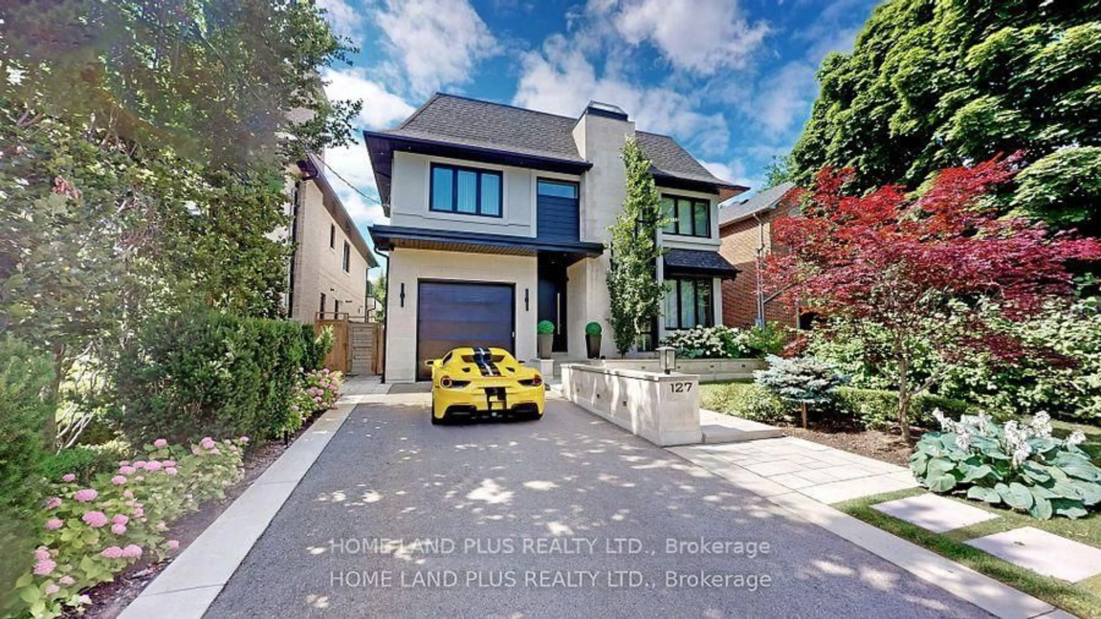 Home with brick exterior material, street for 127 Ridley Blvd, Toronto Ontario M5M 3L8