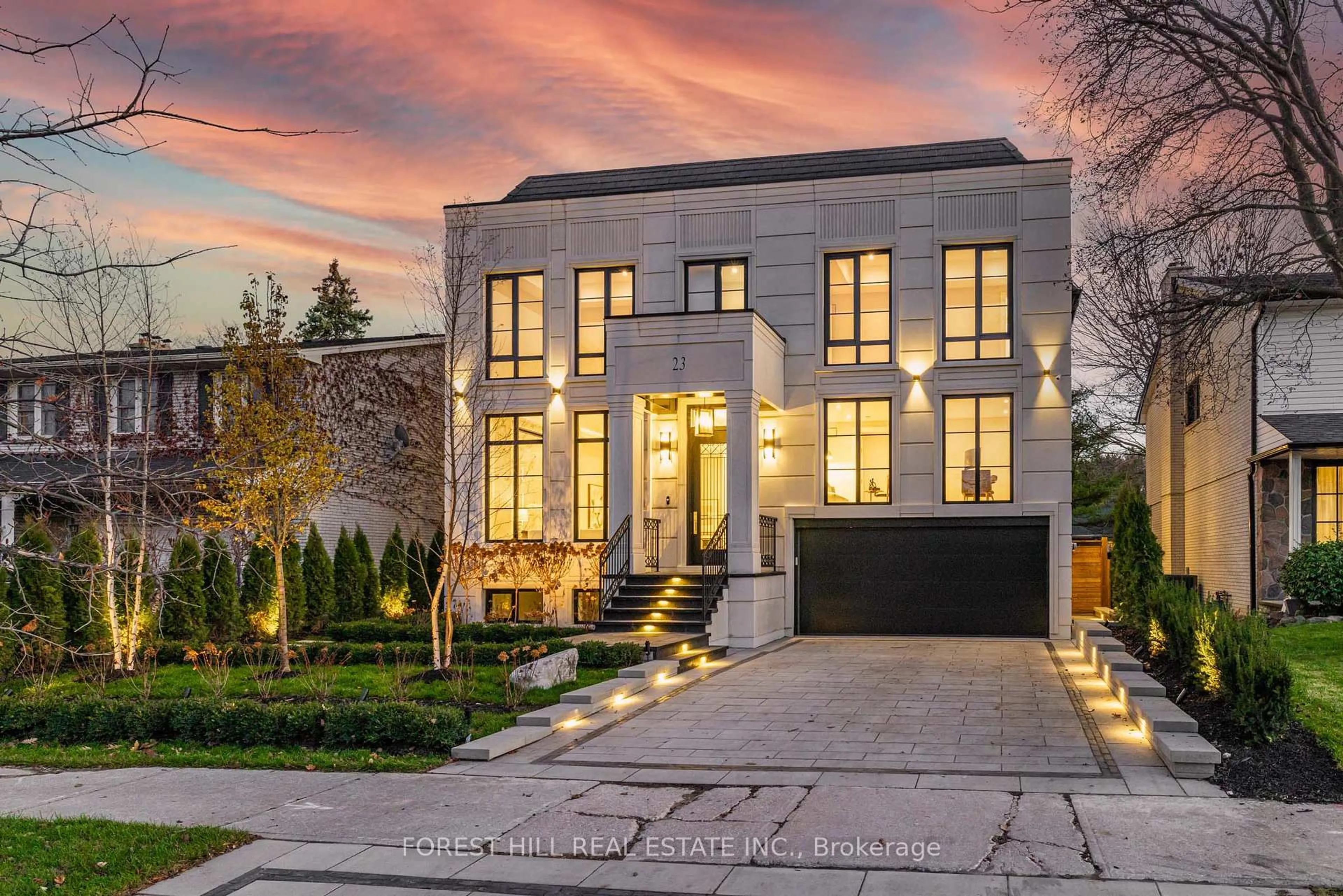 Home with brick exterior material, street for 23 Didrickson Dr, Toronto Ontario M2P 1J7