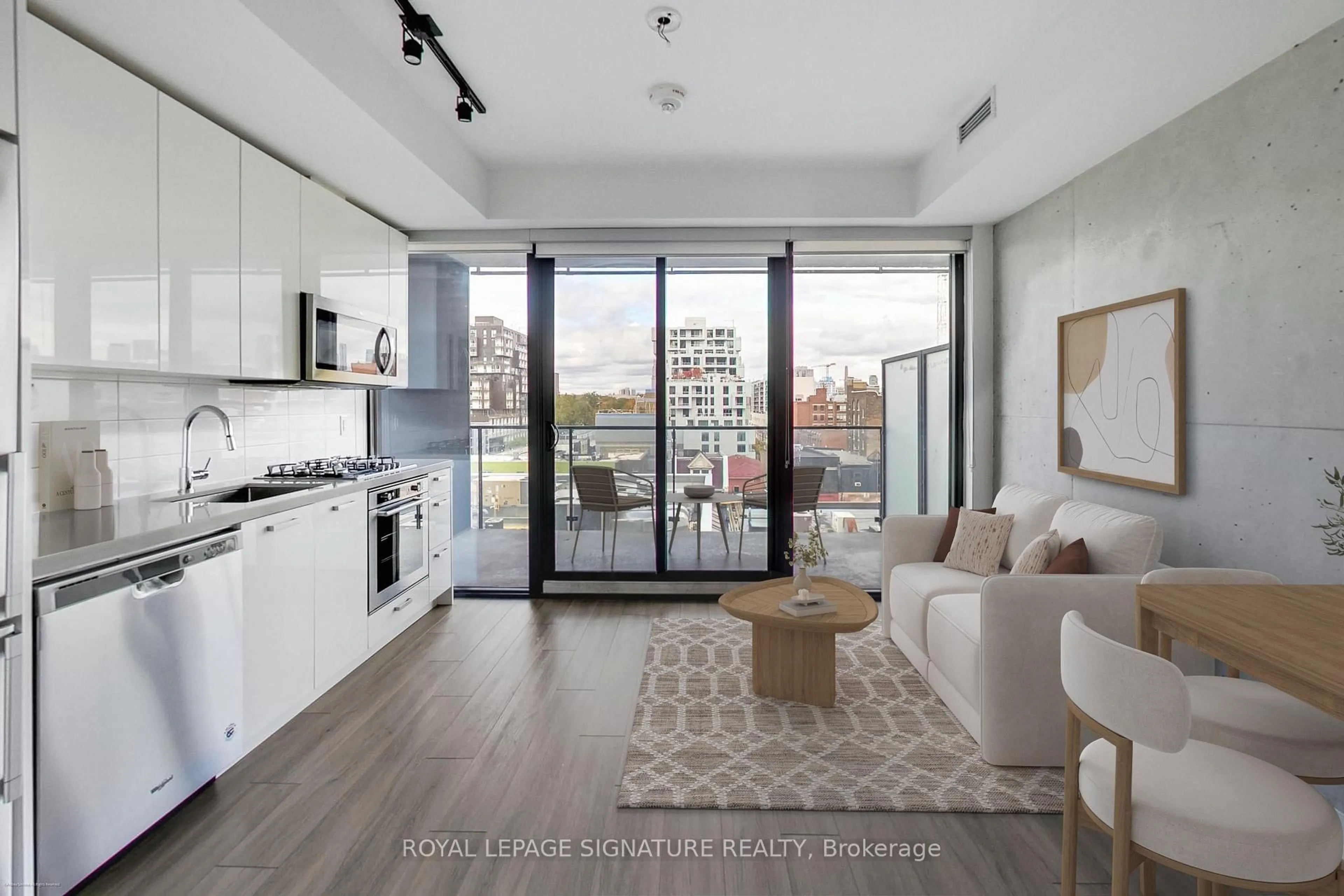Open concept kitchen, unknown for 458 Richmond St #708, Toronto Ontario M5V 0S9