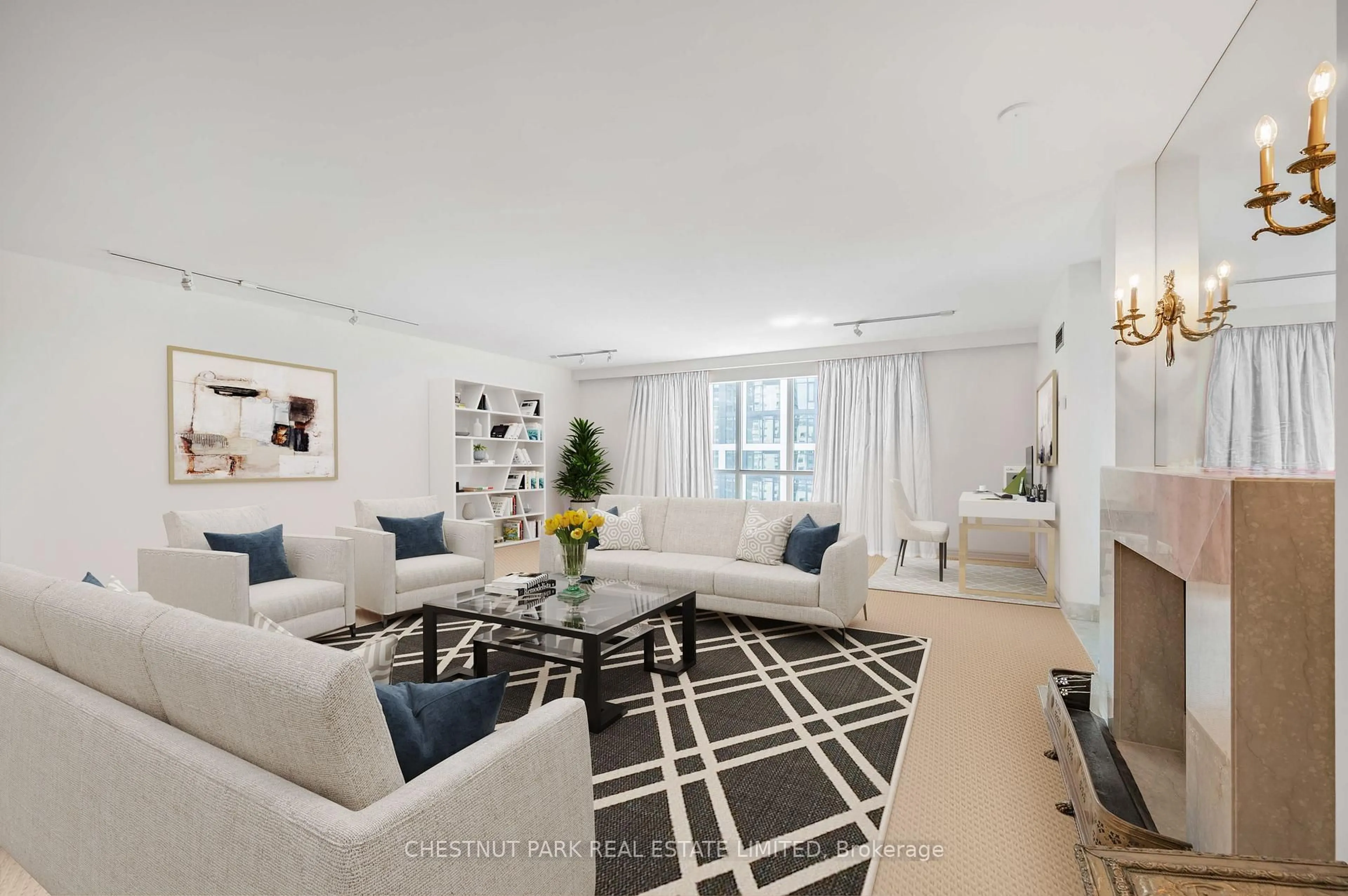 Living room with furniture, unknown for 40 Rosehill Ave #Ph G, Toronto Ontario M4T 1G5