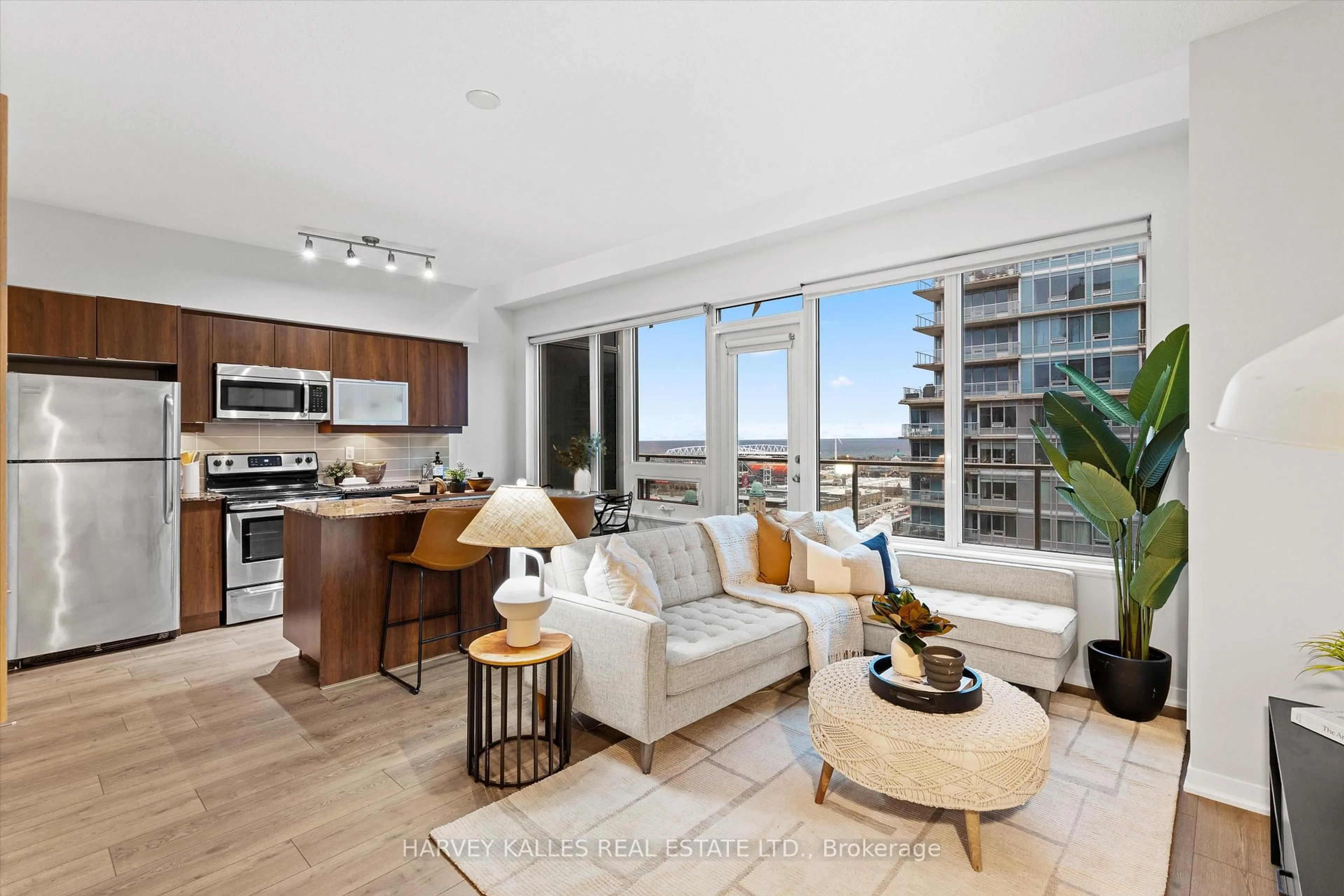 Living room with furniture, unknown for 55 East Liberty St #1910, Toronto Ontario M6K 3P9