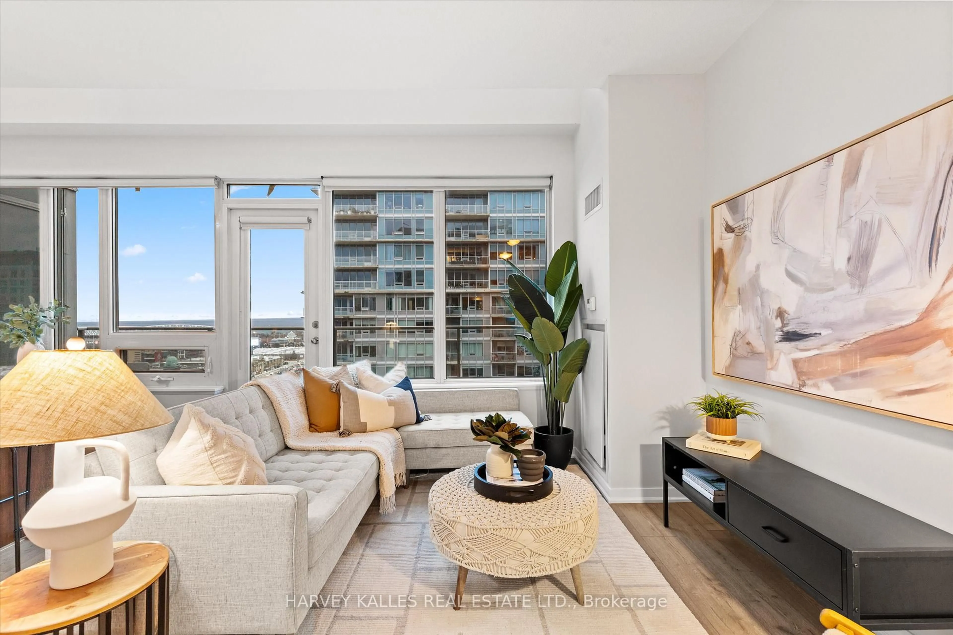 Living room with furniture, unknown for 55 East Liberty St #1910, Toronto Ontario M6K 3P9