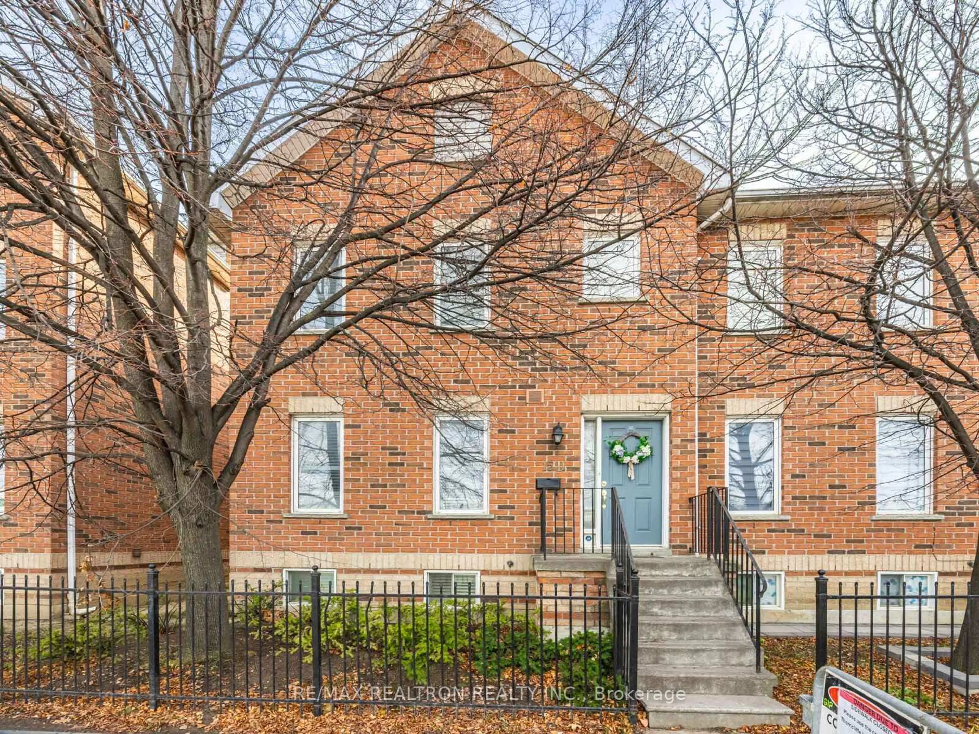 Home with brick exterior material, street for 15D Overlea Blvd, Toronto Ontario M4H 1R4