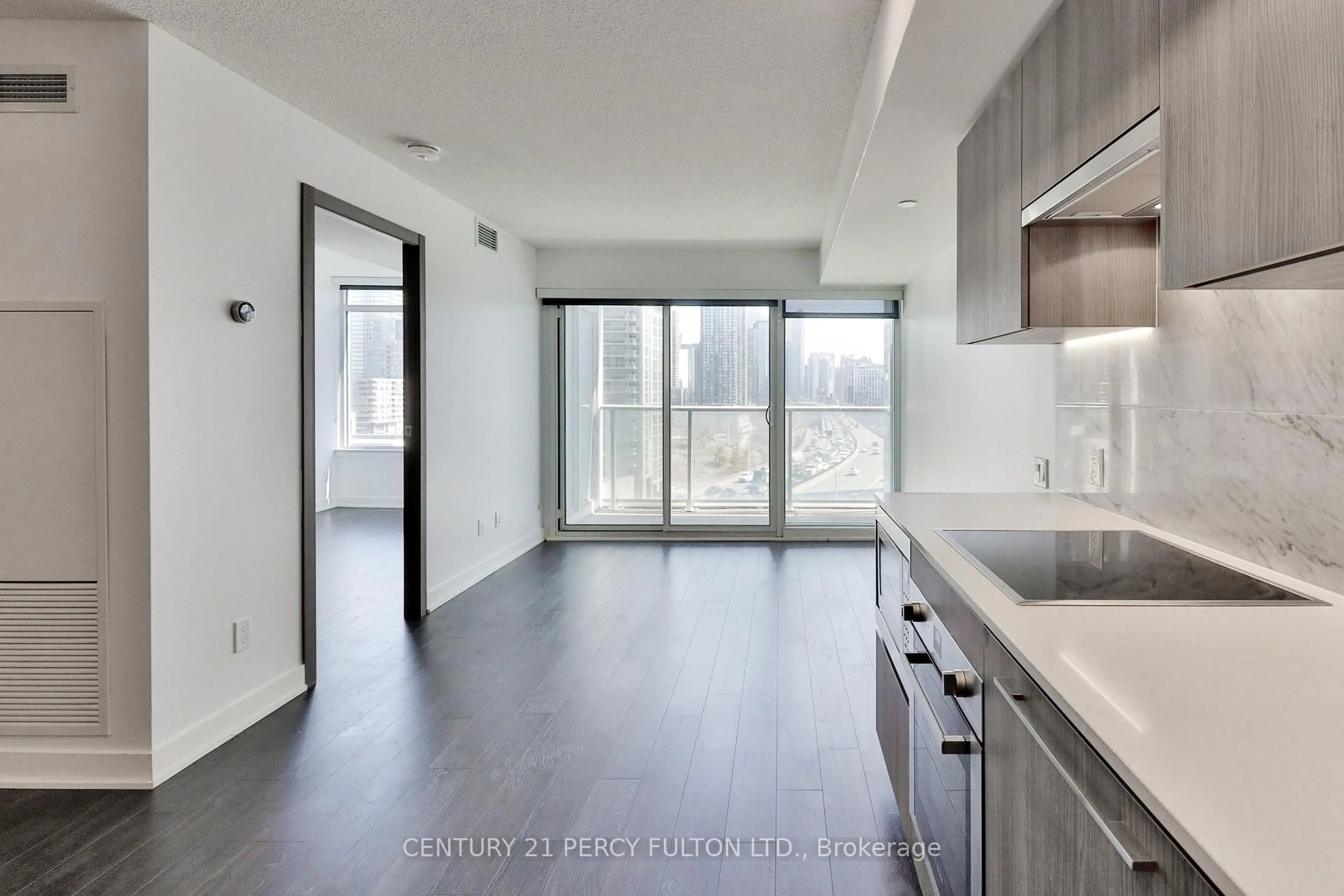 Open concept kitchen, unknown for 19 Bathurst St #1107, Toronto Ontario M5V 0N2