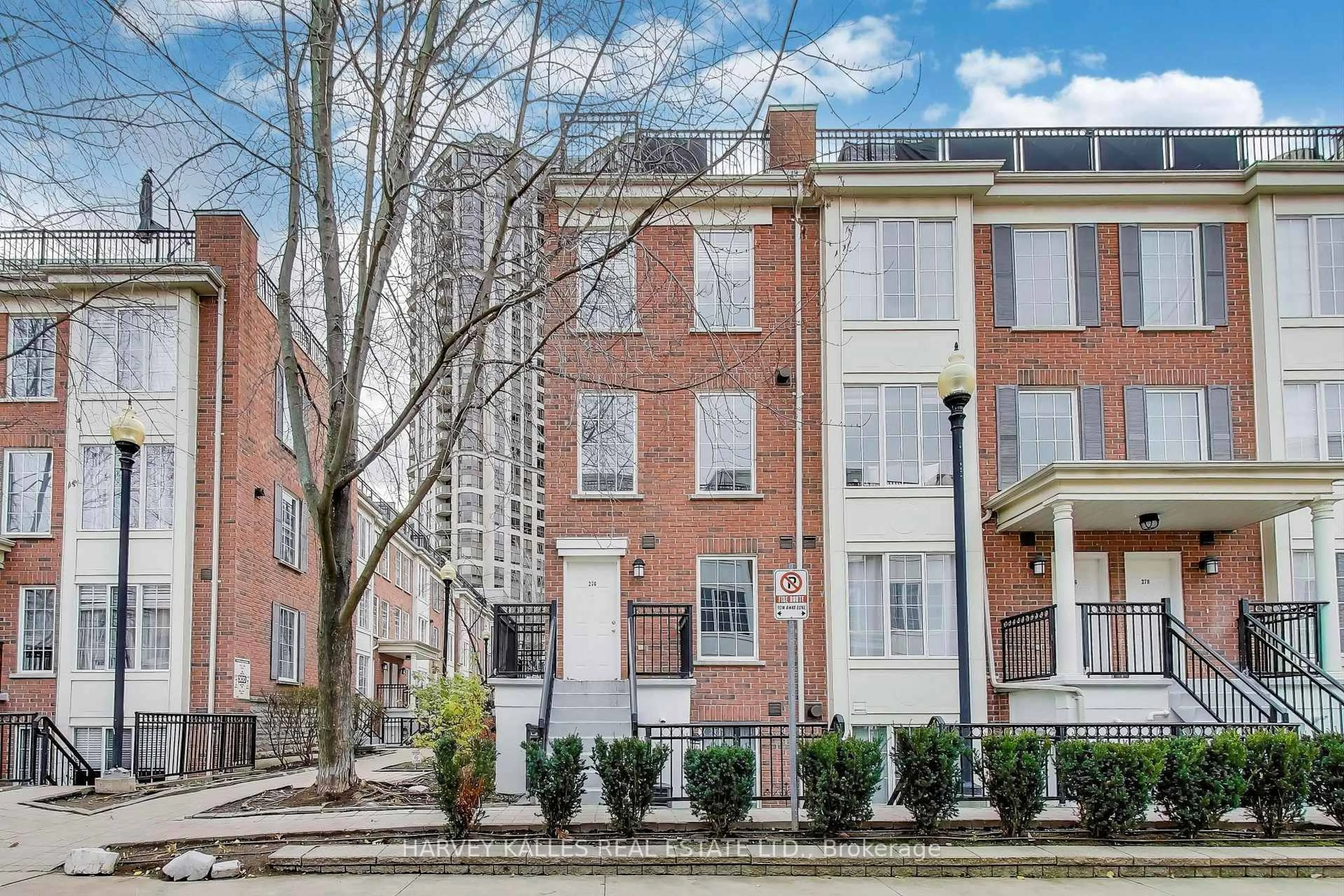 Home with brick exterior material, street for 3 Everson Dr #270, Toronto Ontario M2N 7C2