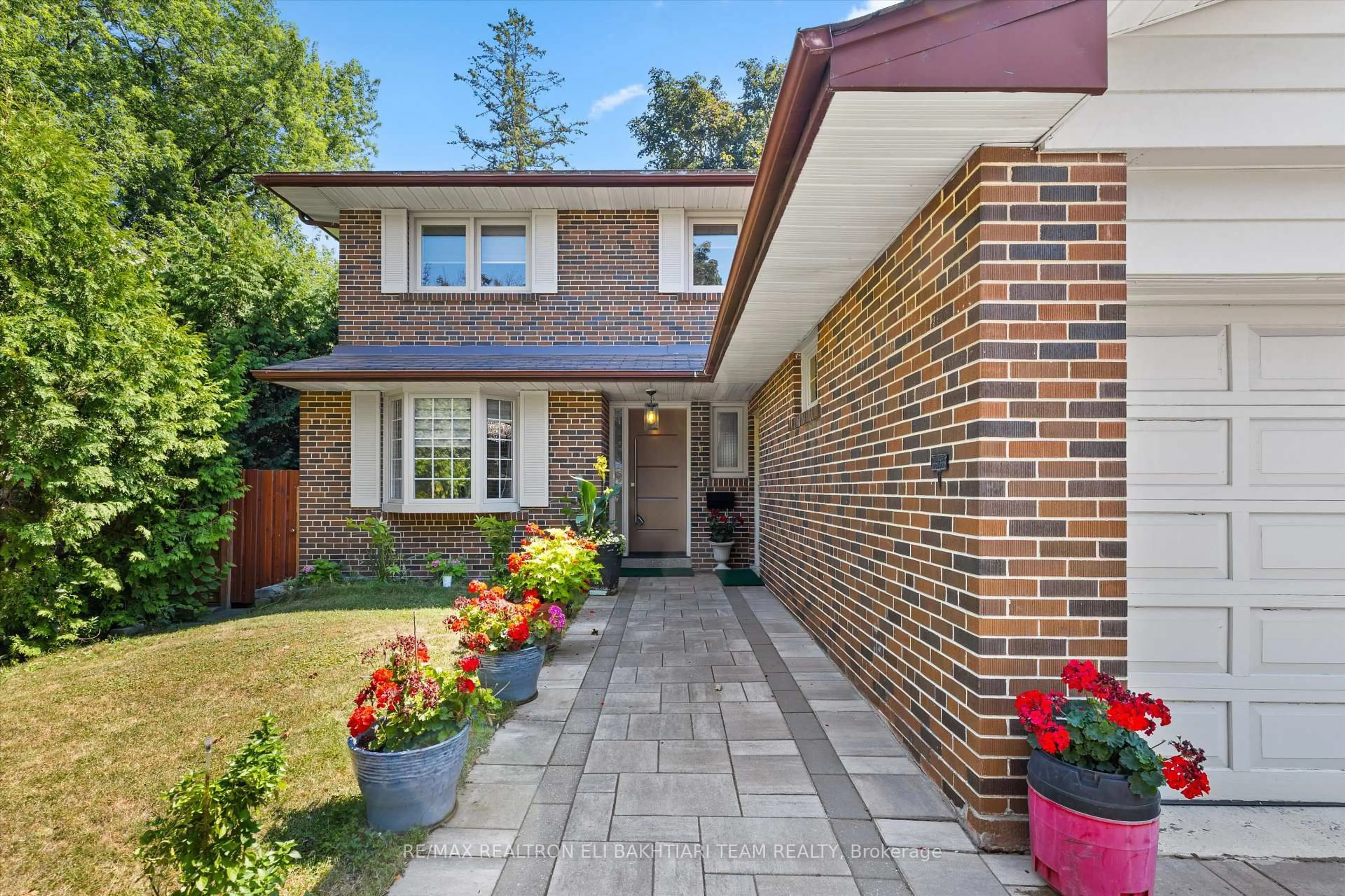 Home with brick exterior material, street for 1 Donmac Dr, Toronto Ontario M3B 1N4
