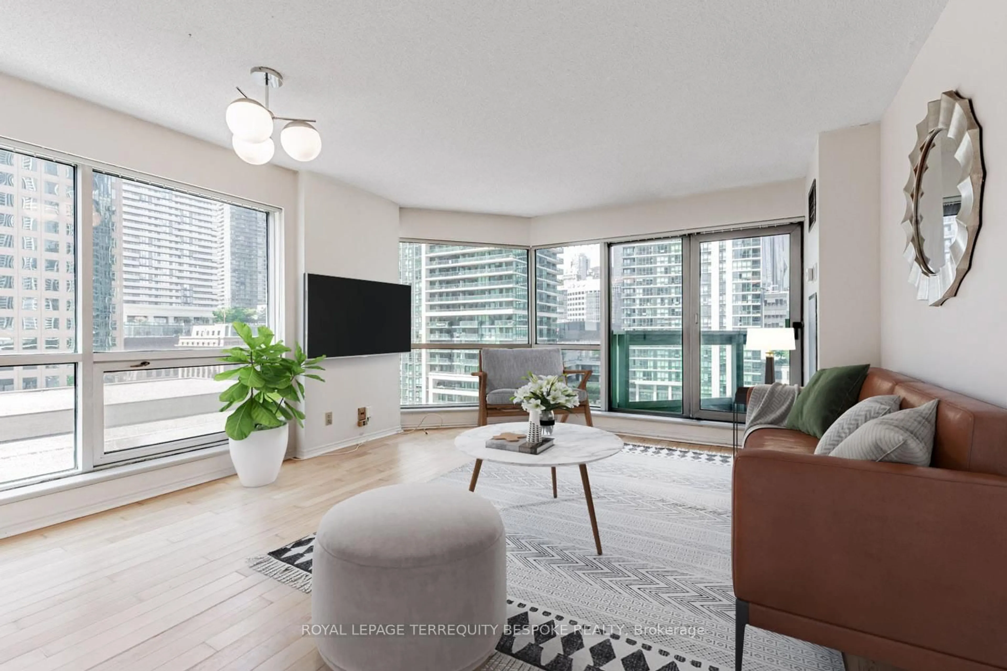 Living room with furniture, unknown for 10 Queens Quay #811, Toronto Ontario M5J 2R9