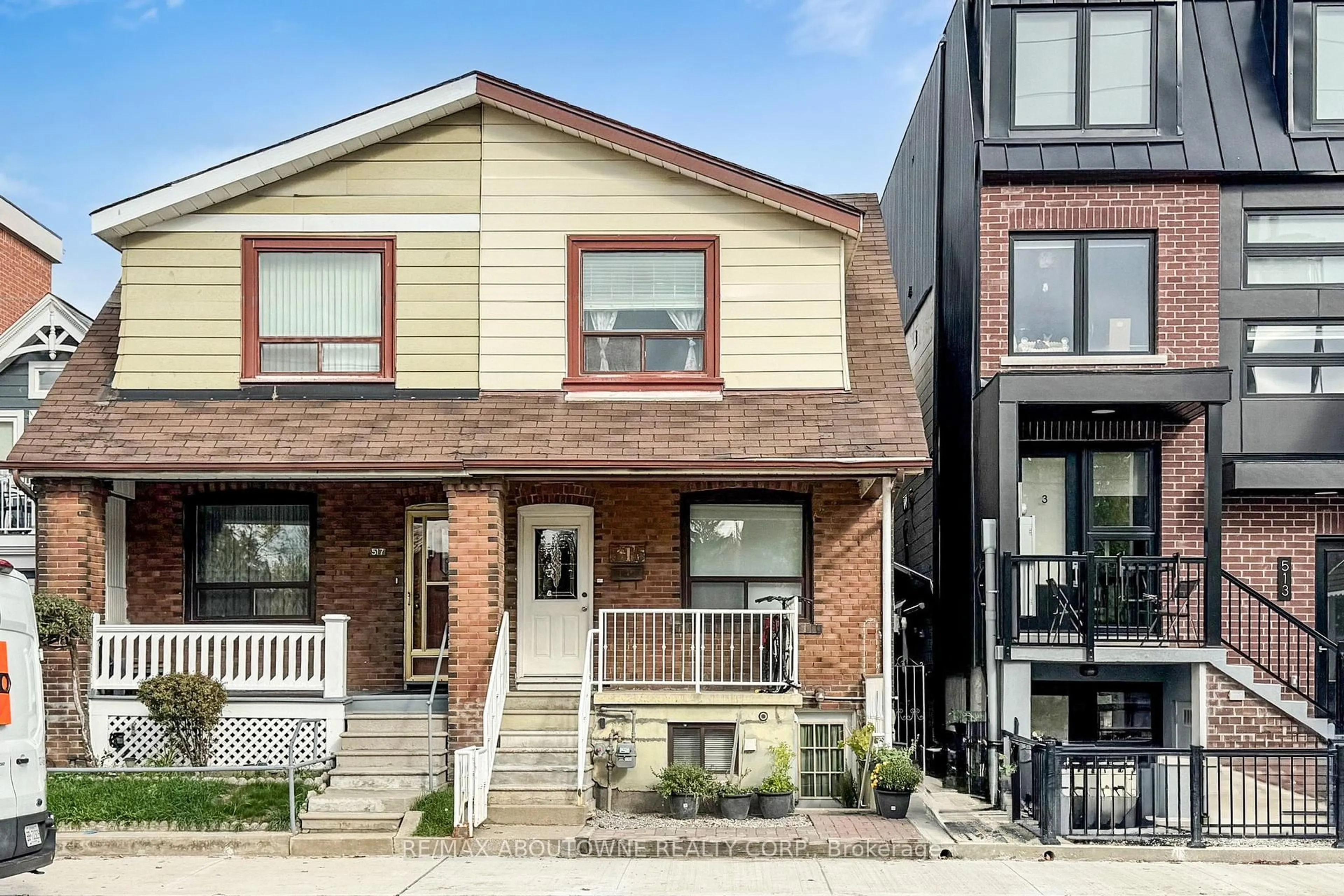 Home with brick exterior material, street for 515 Ossington Ave, Toronto Ontario M6G 3T3