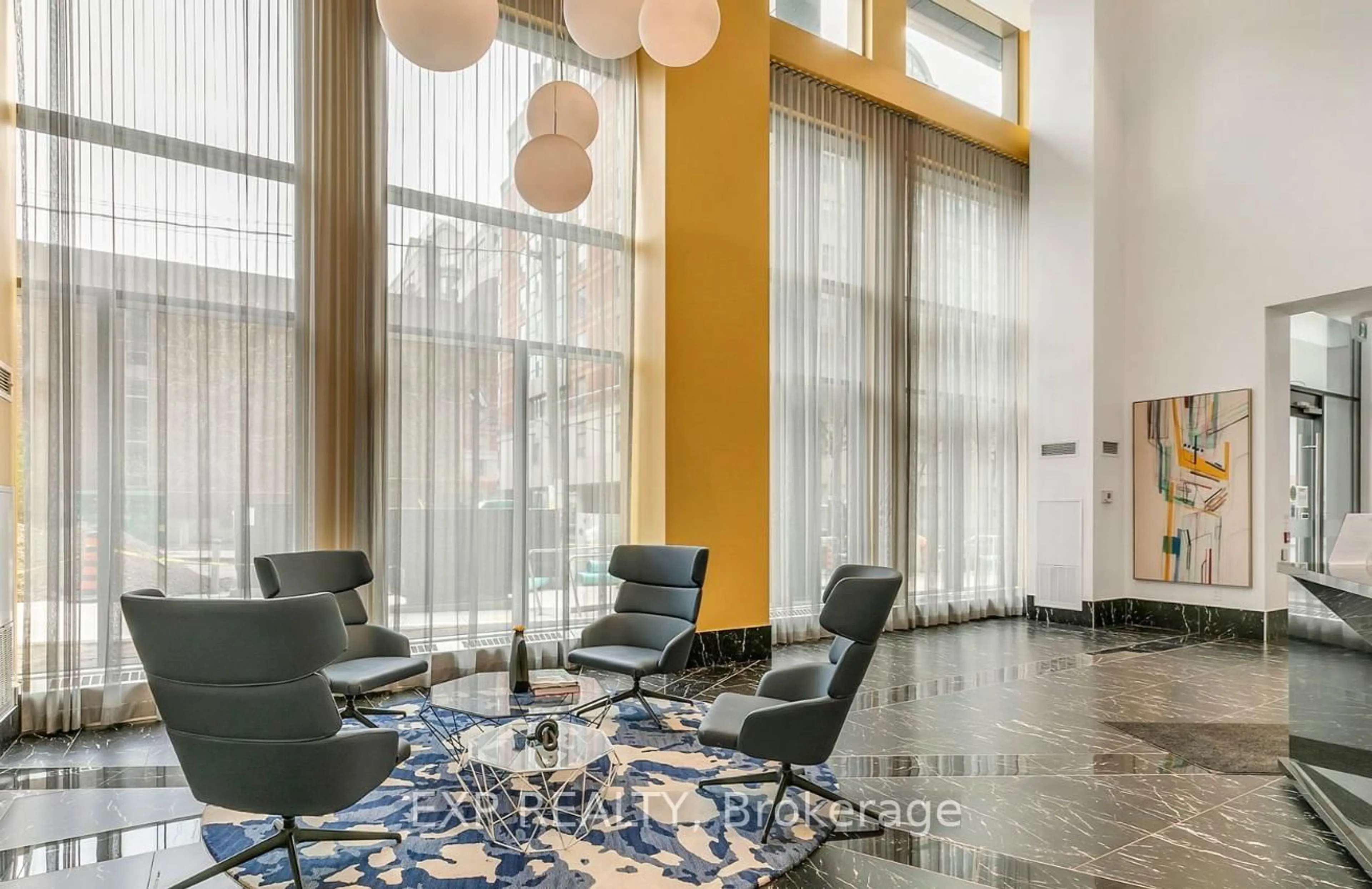 Lobby for 70 Princess St #711, Toronto Ontario M5A 0X6