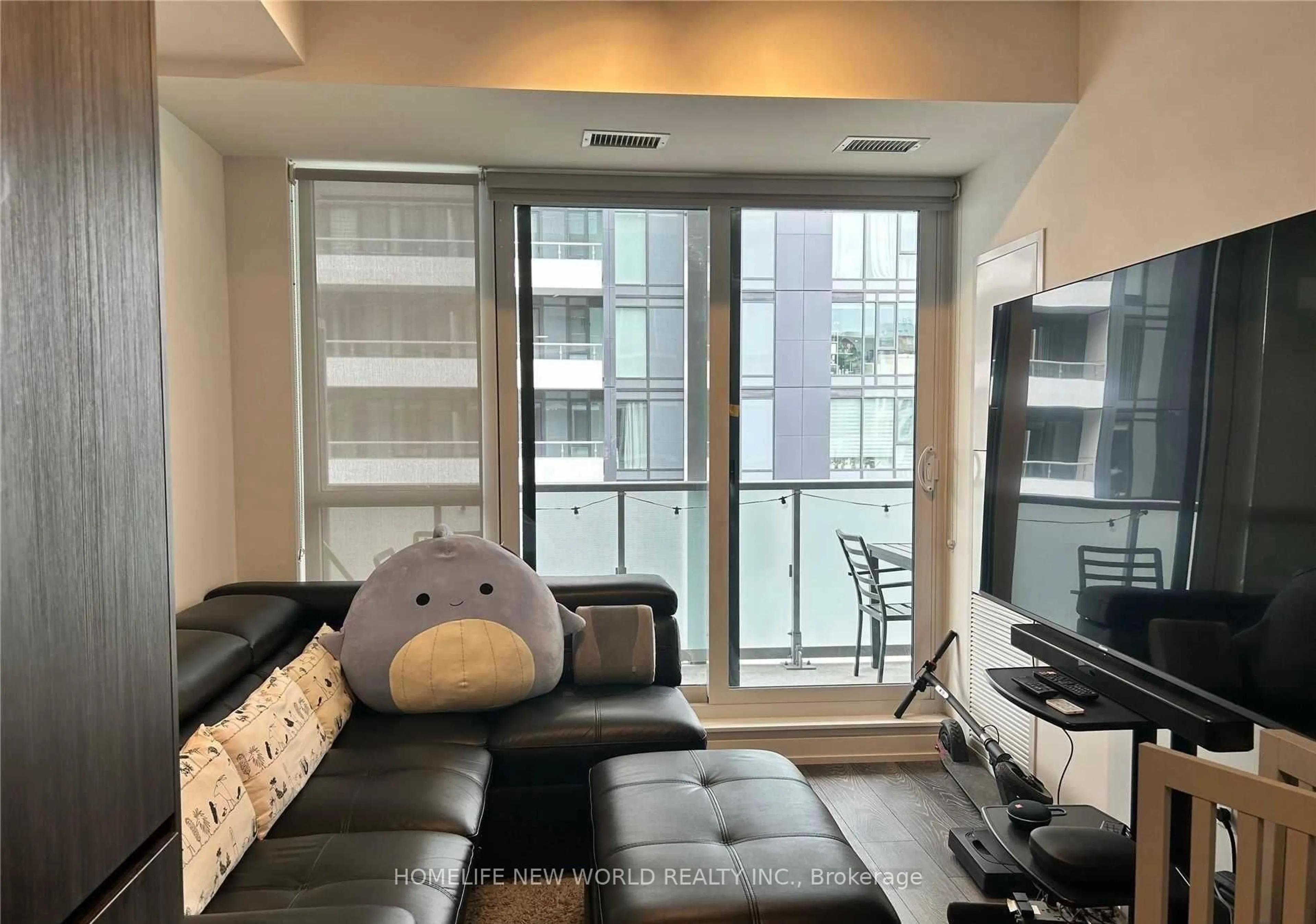 Living room with furniture, unknown for 34 Tubman Ave #802, Toronto Ontario M5A 0R2