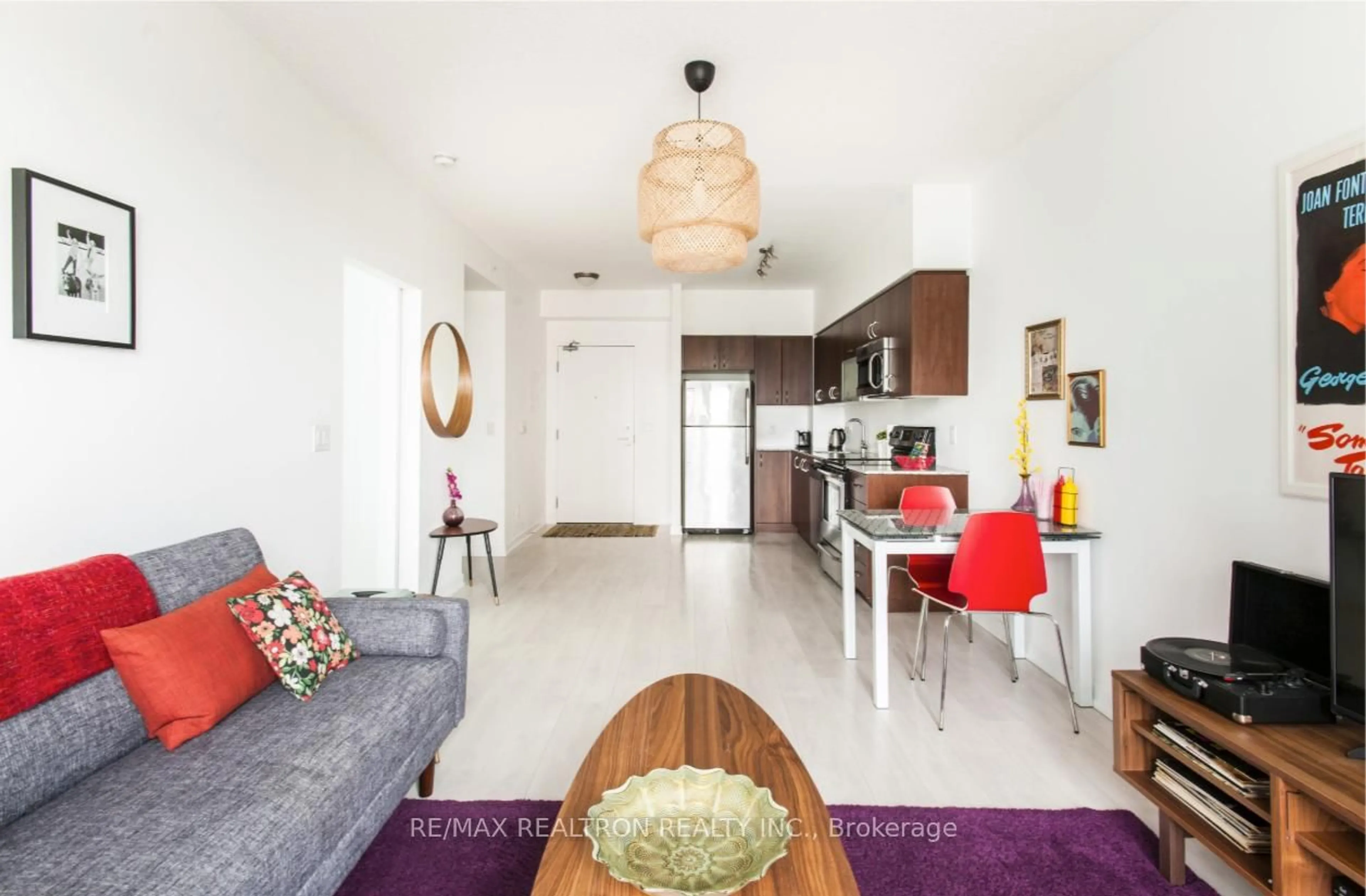 Living room with furniture, unknown for 150 East Liberty St #1514, Toronto Ontario M6K 3R5