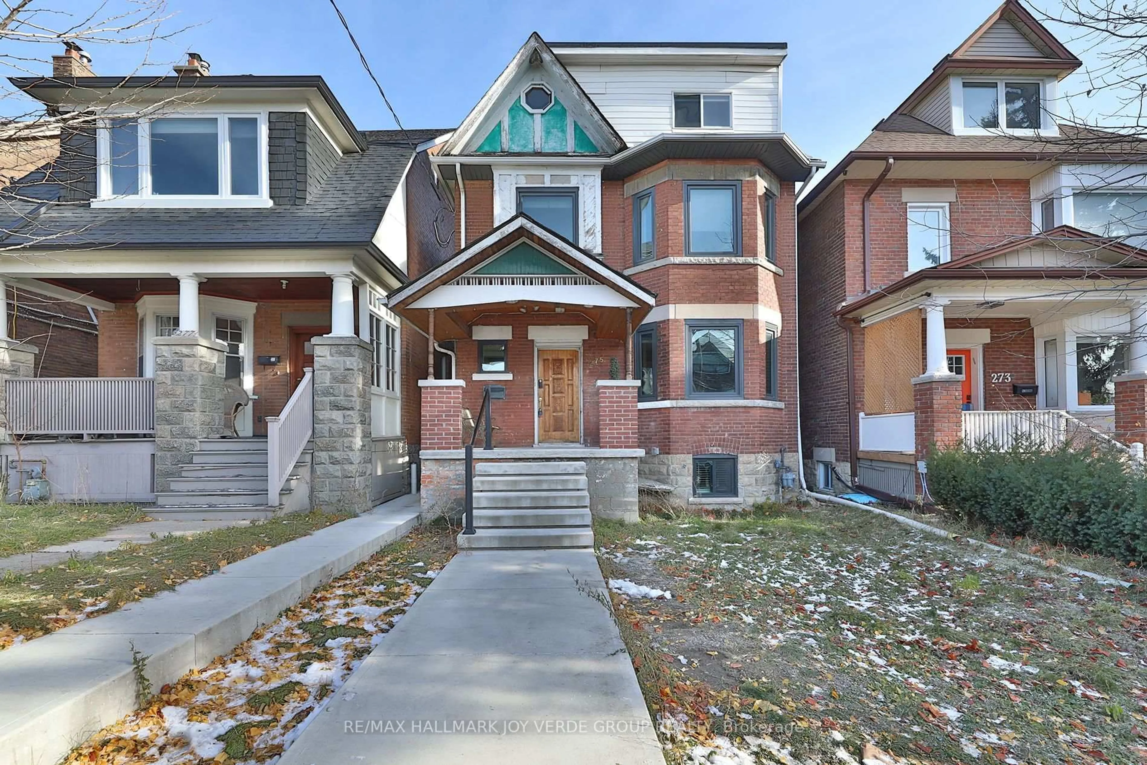 Home with brick exterior material, street for 275 Lauder Ave, Toronto Ontario M6E 3H5