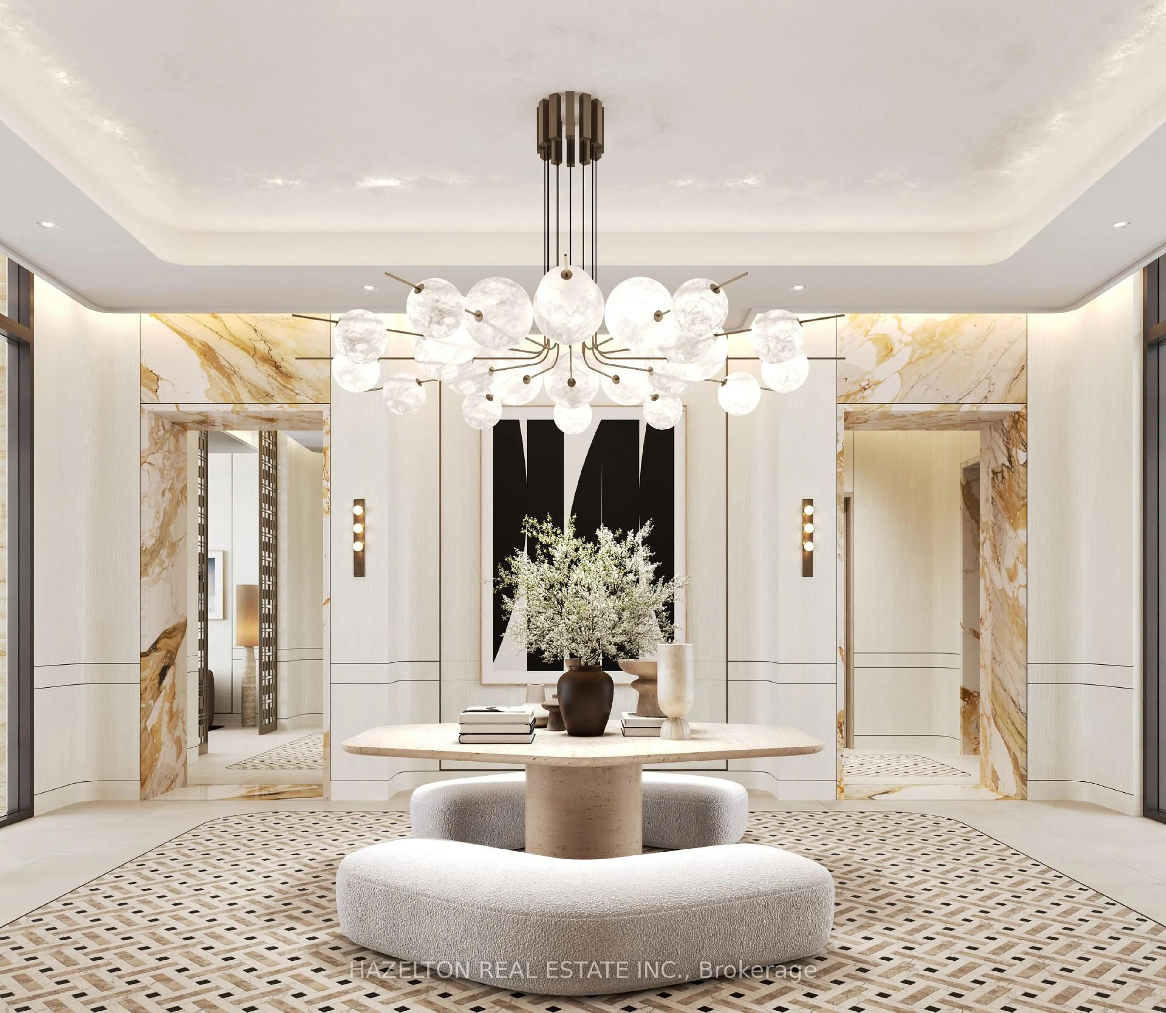 Indoor foyer for 3200 Yonge St #305, Toronto Ontario M4N 2L1