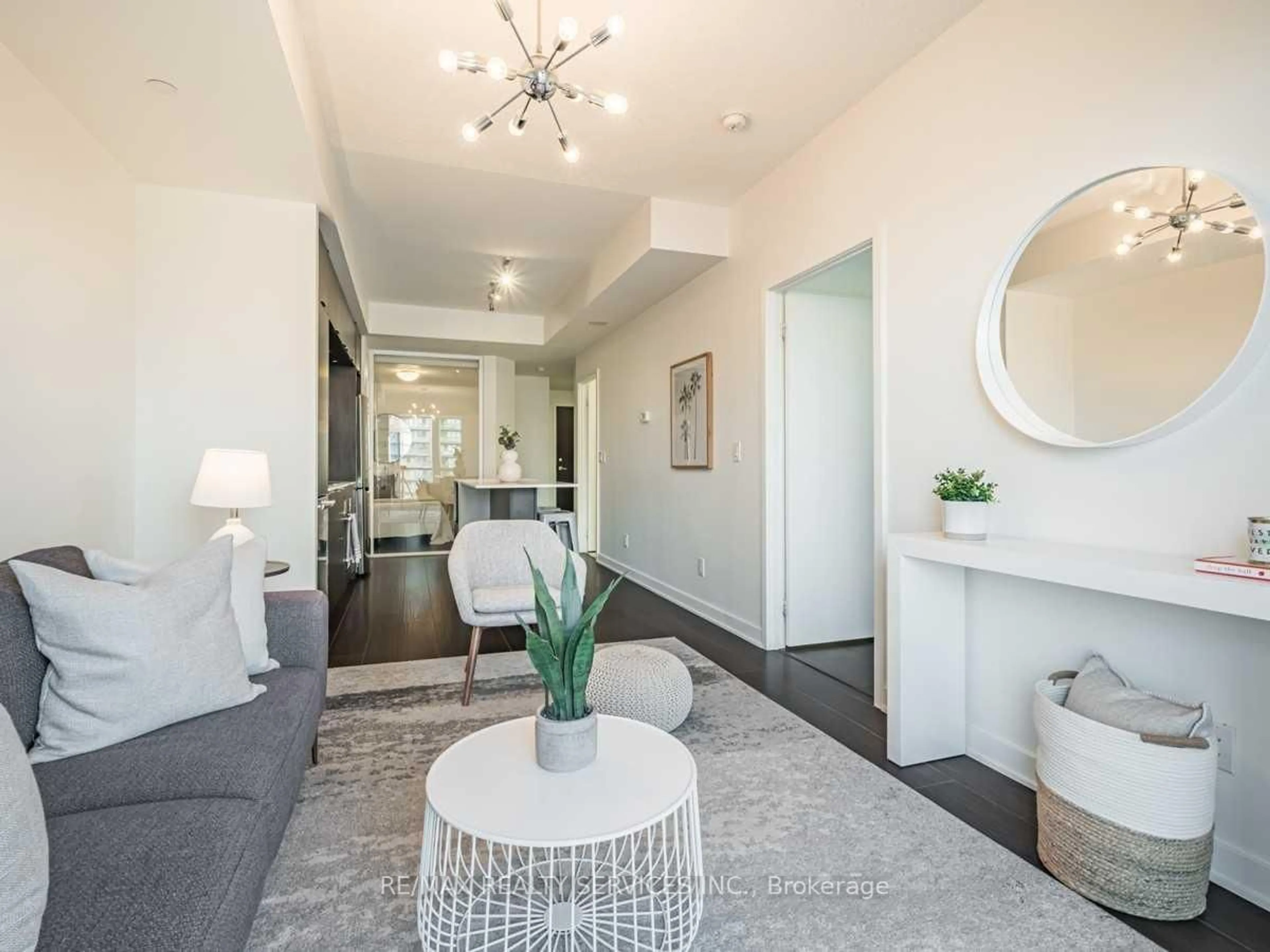 Living room with furniture, unknown for 170 Sumach St #1207, Toronto Ontario M5A 0C3