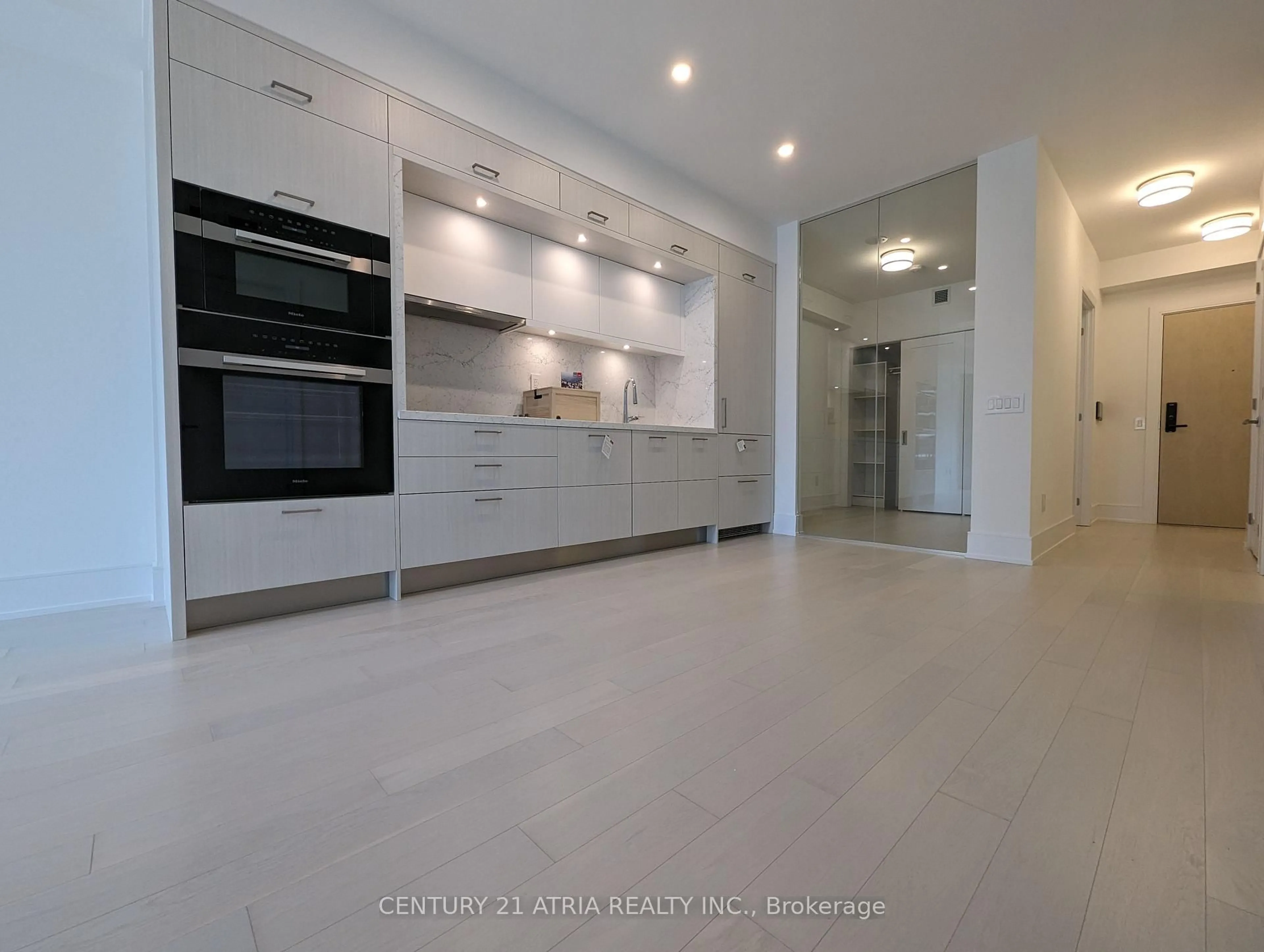 Open concept kitchen, ceramic/tile floor for 155 Merchants' Wharf #523, Toronto Ontario M5A 0Y4