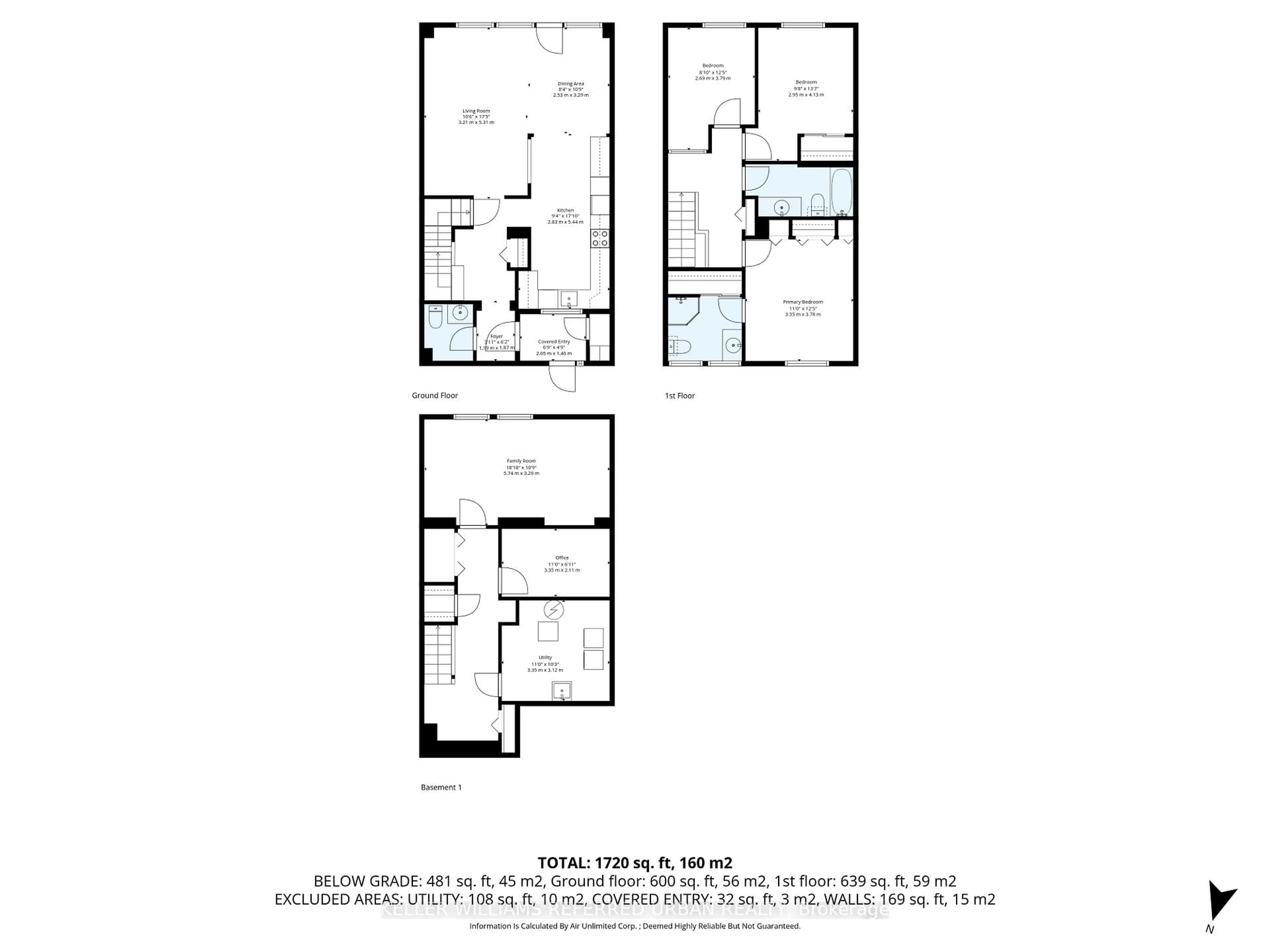 Floor plan for 5 Lofty Hill Way #57, Toronto Ontario M2H 2Z9
