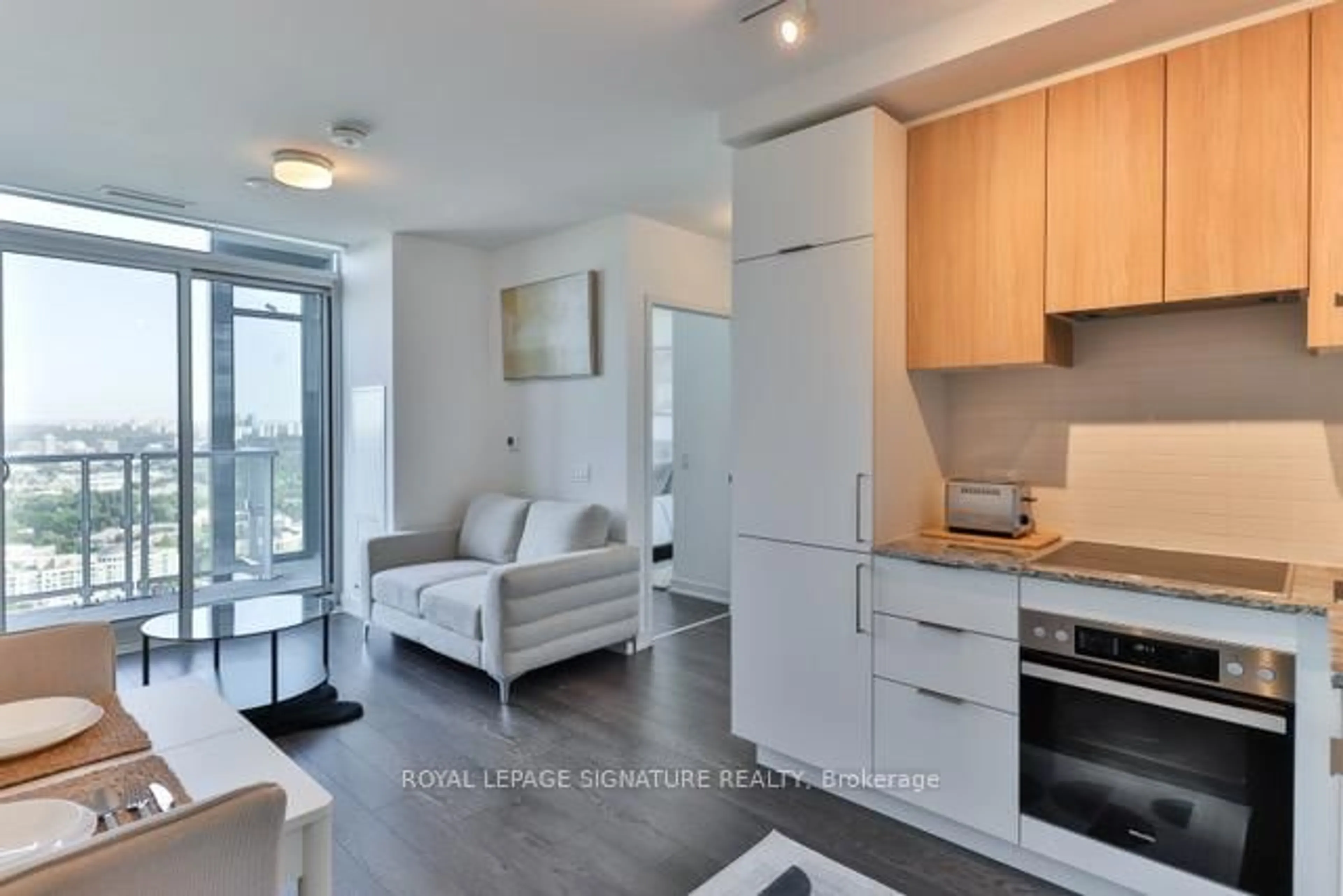 Open concept kitchen, unknown for 50 O'Neill Rd #3205, Toronto Ontario M3C 0R1
