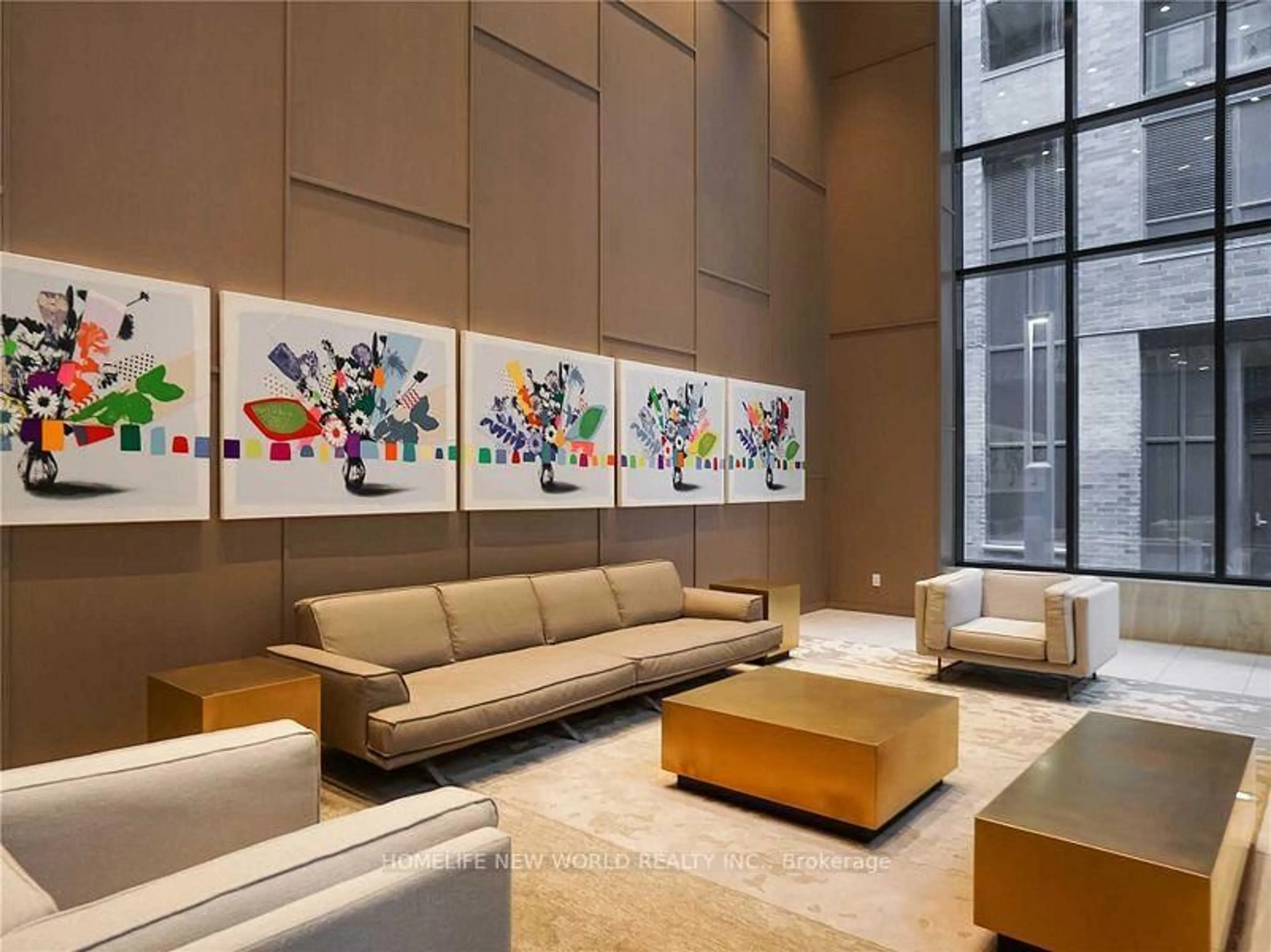 Lobby for 125 Blue Jays Way #1009, Toronto Ontario M5V 0N5