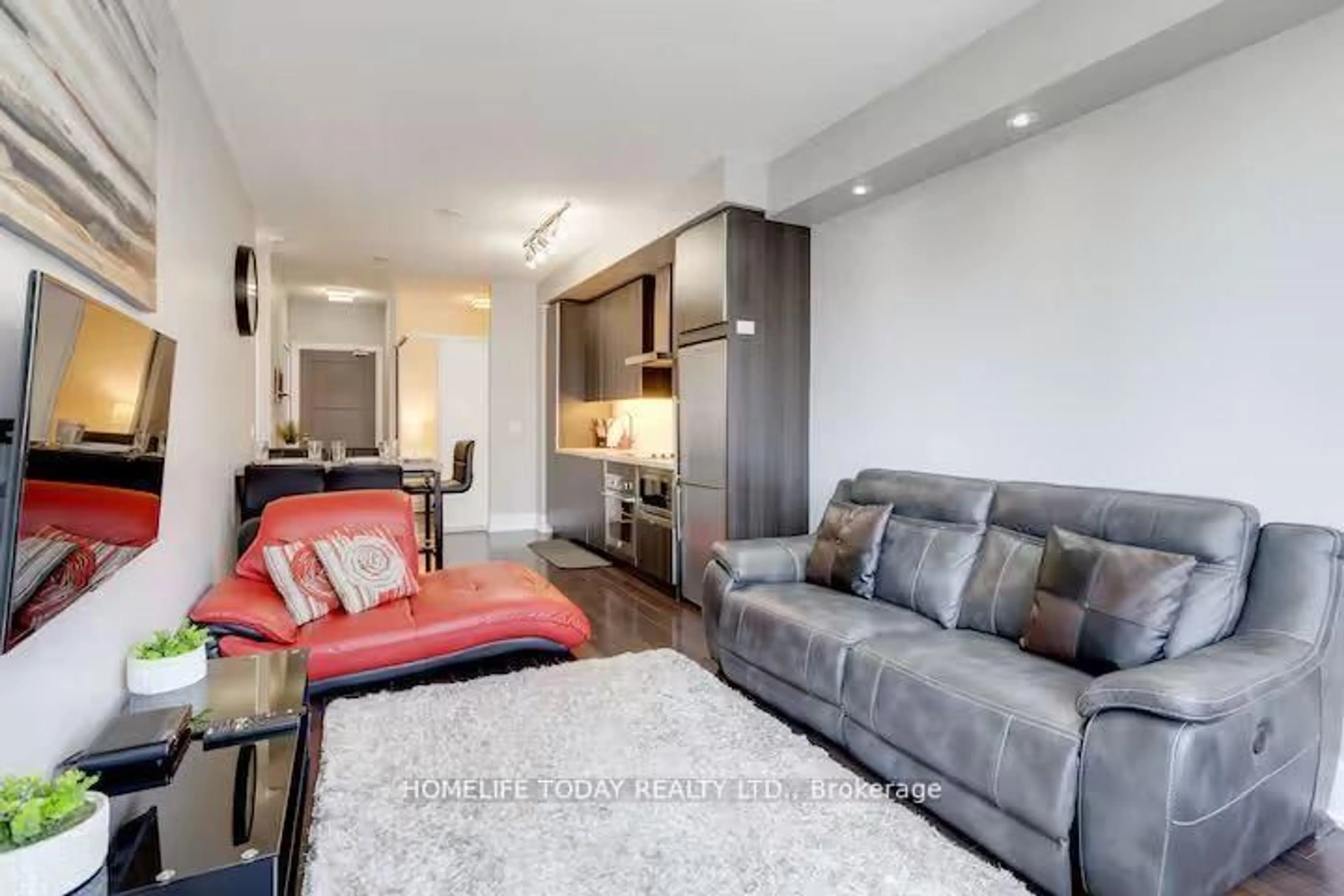 Living room with furniture, unknown for 300 Front St #2106, Toronto Ontario M5V 0E9