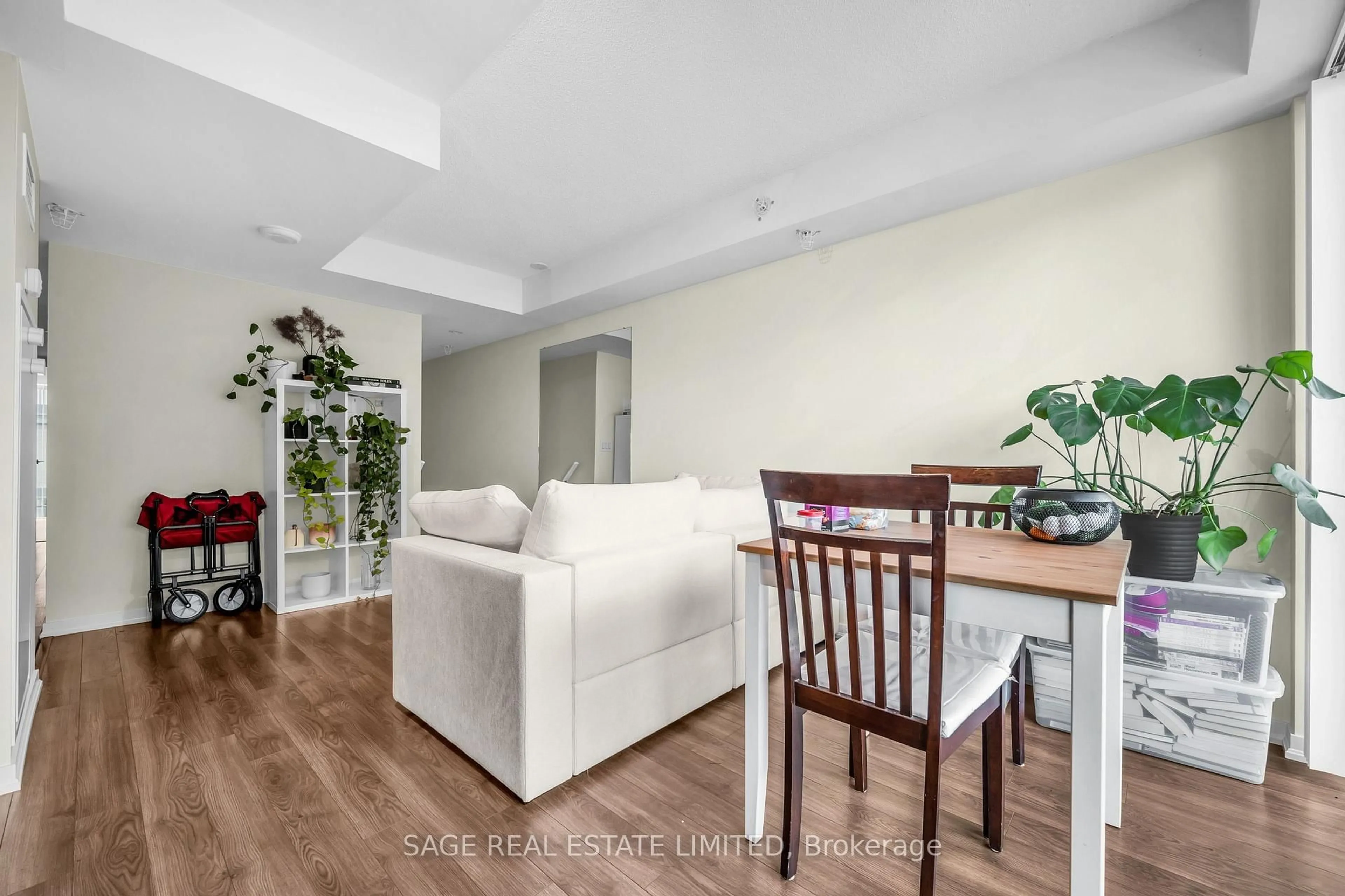 Living room with furniture, unknown for 36 Lisgar St #1210E, Toronto Ontario M6J 0C7