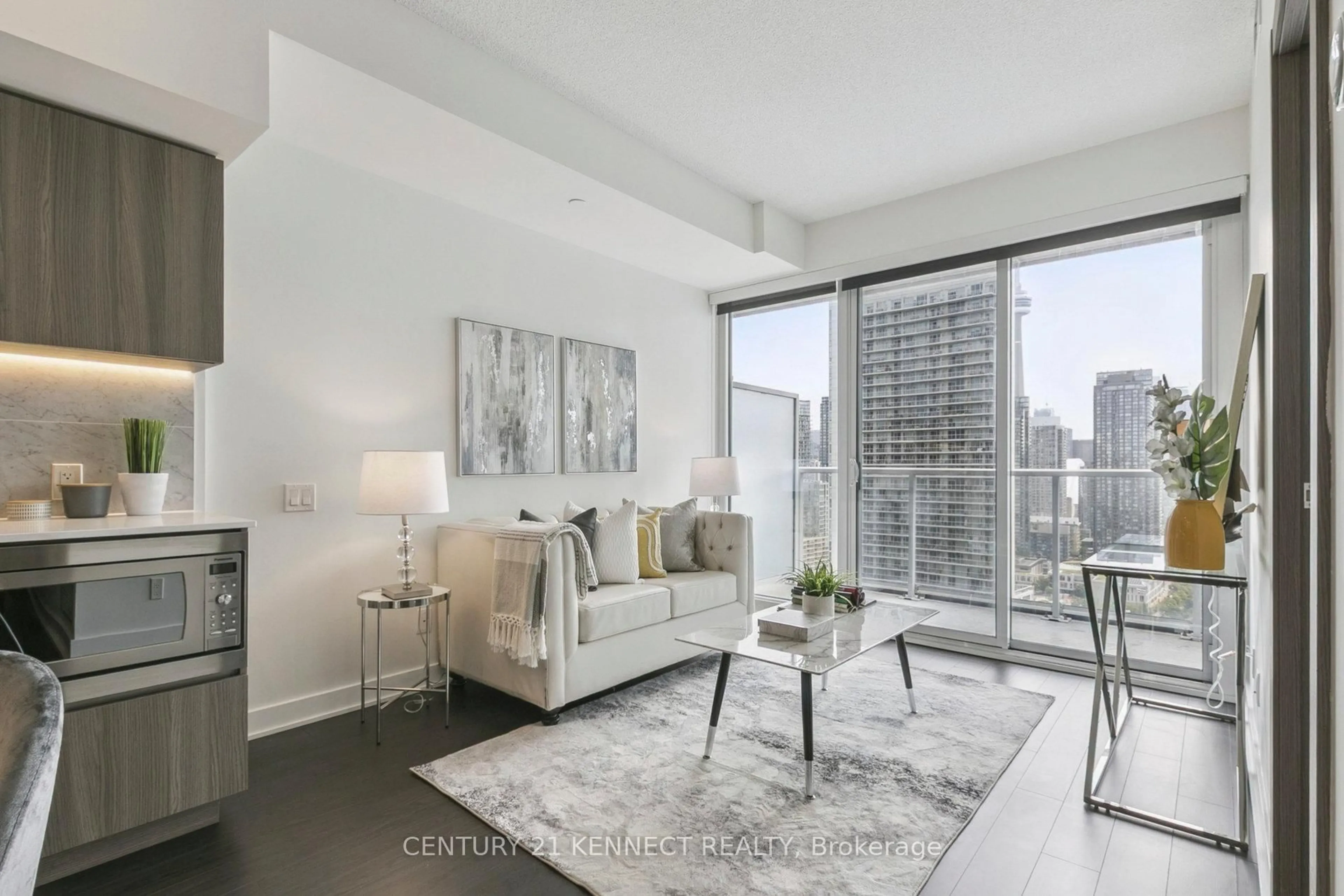 Living room with furniture, unknown for 19 Bathurst St #3108, Toronto Ontario M5V 0N2