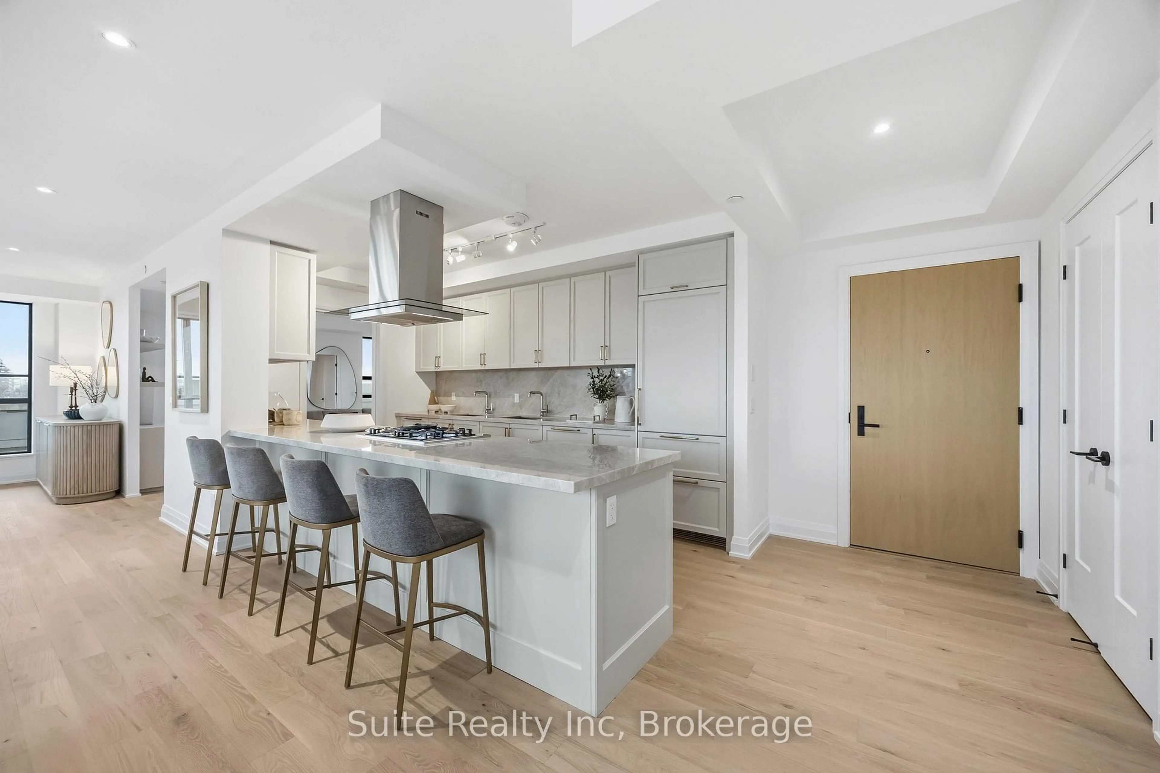 Open concept kitchen, unknown for 505 Glencairn Ave #409, Toronto Ontario M6B 0B2