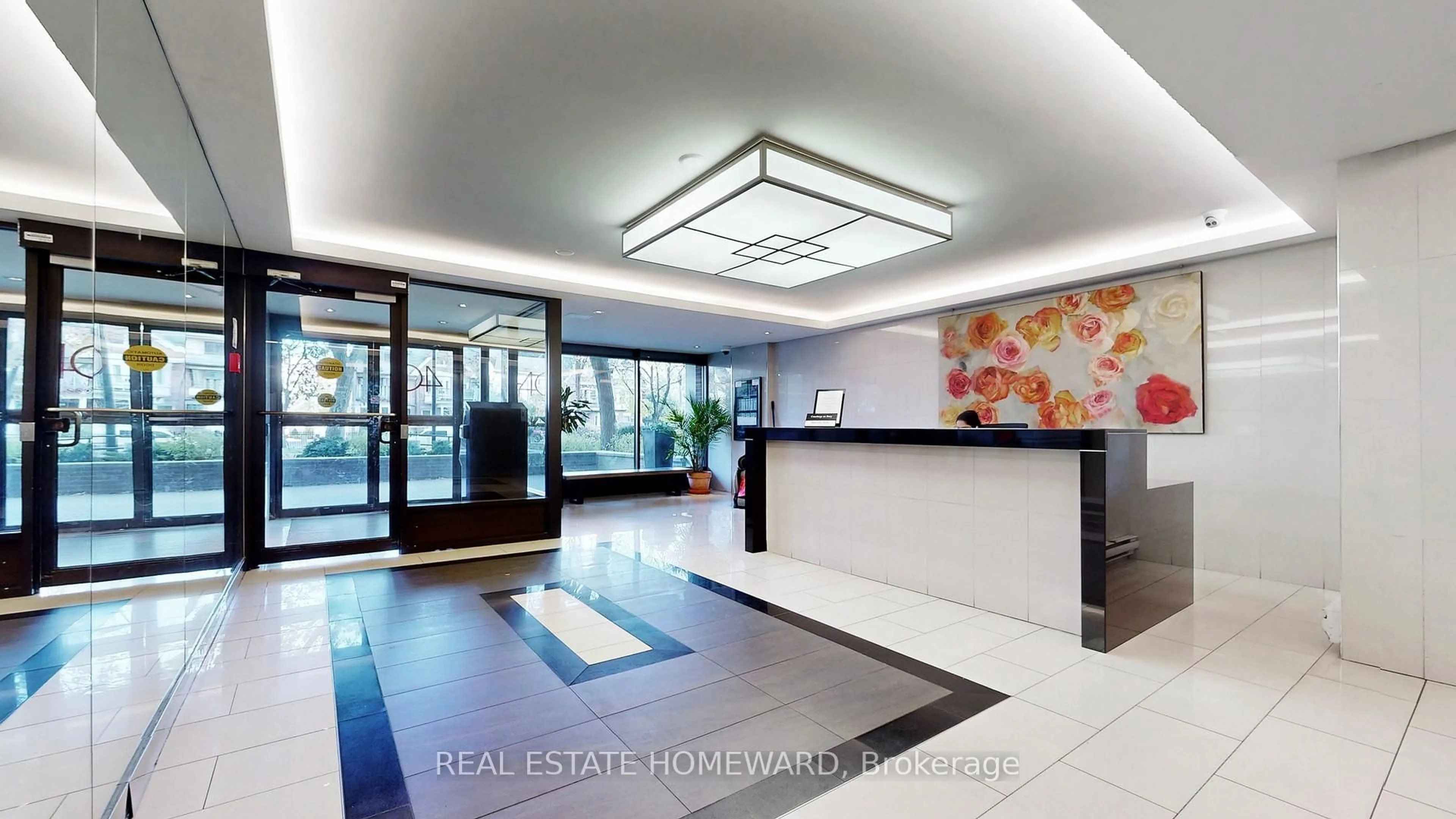 Lobby for 40 Homewood Ave #1404, Toronto Ontario M4Y 2K2