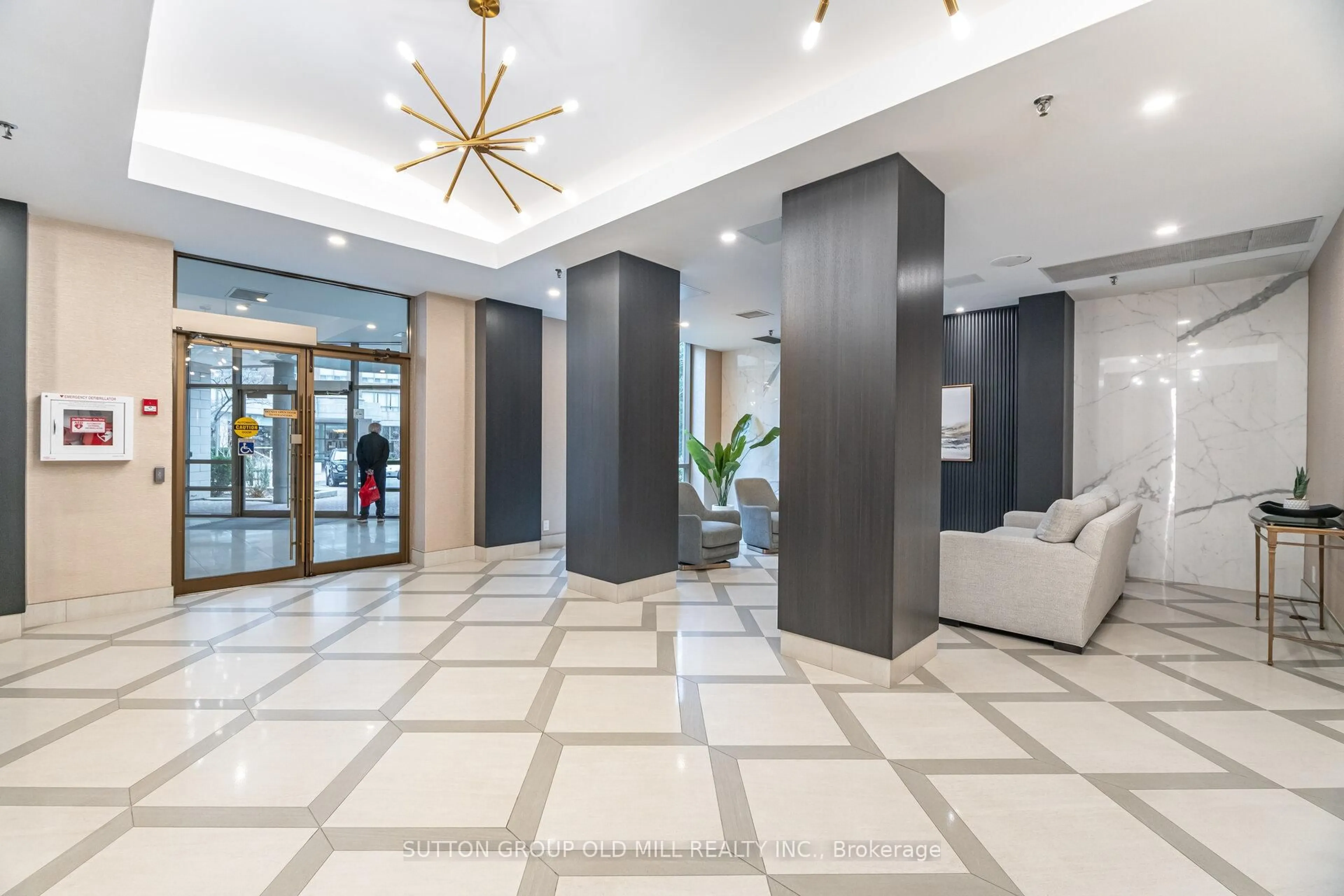 Lobby for 215 Wynford Dr #504, Toronto Ontario M3C 3P5