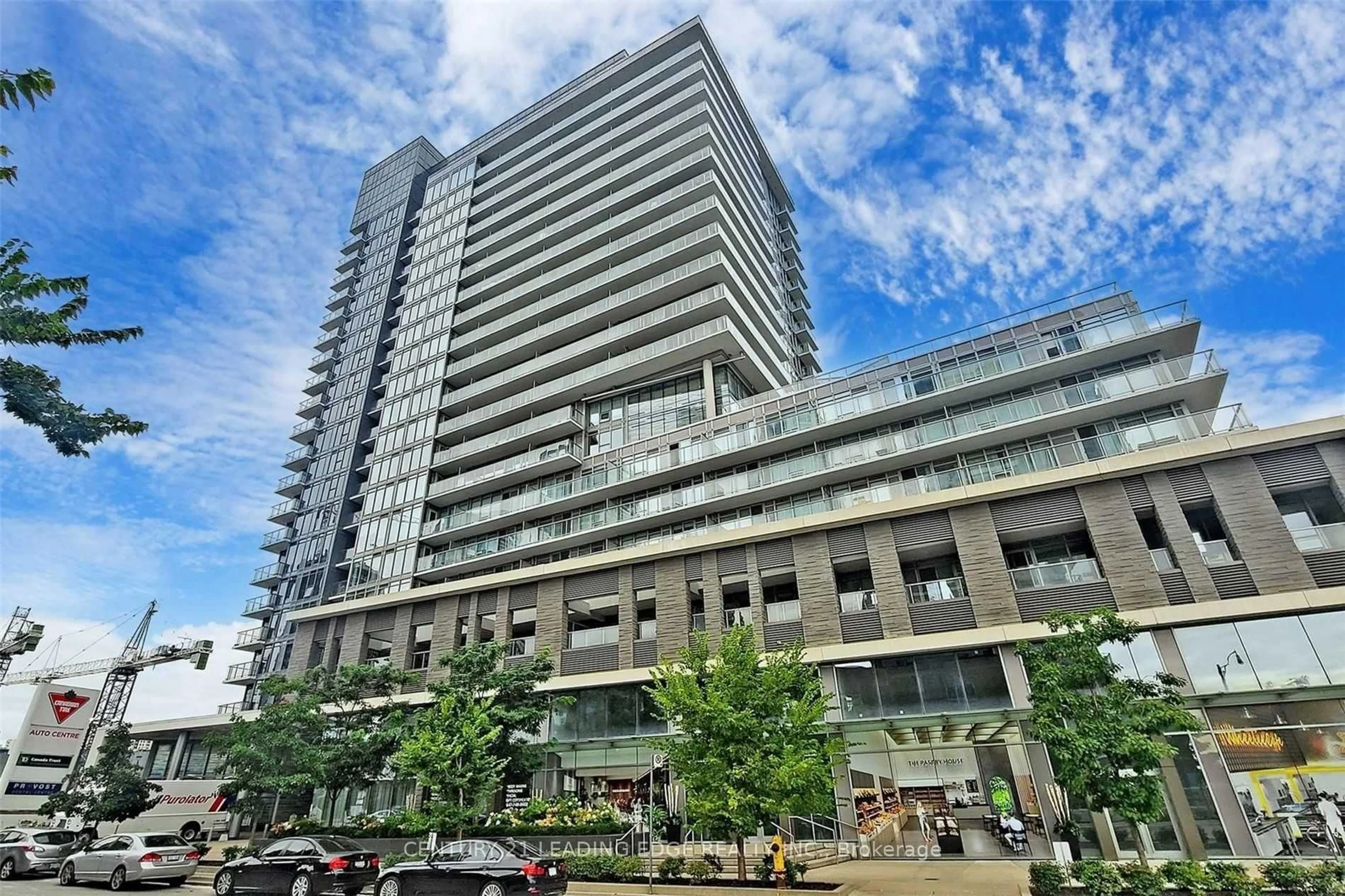 Patio, building for 72 Esther Shiner Blvd #808, Toronto Ontario M2K 0C4