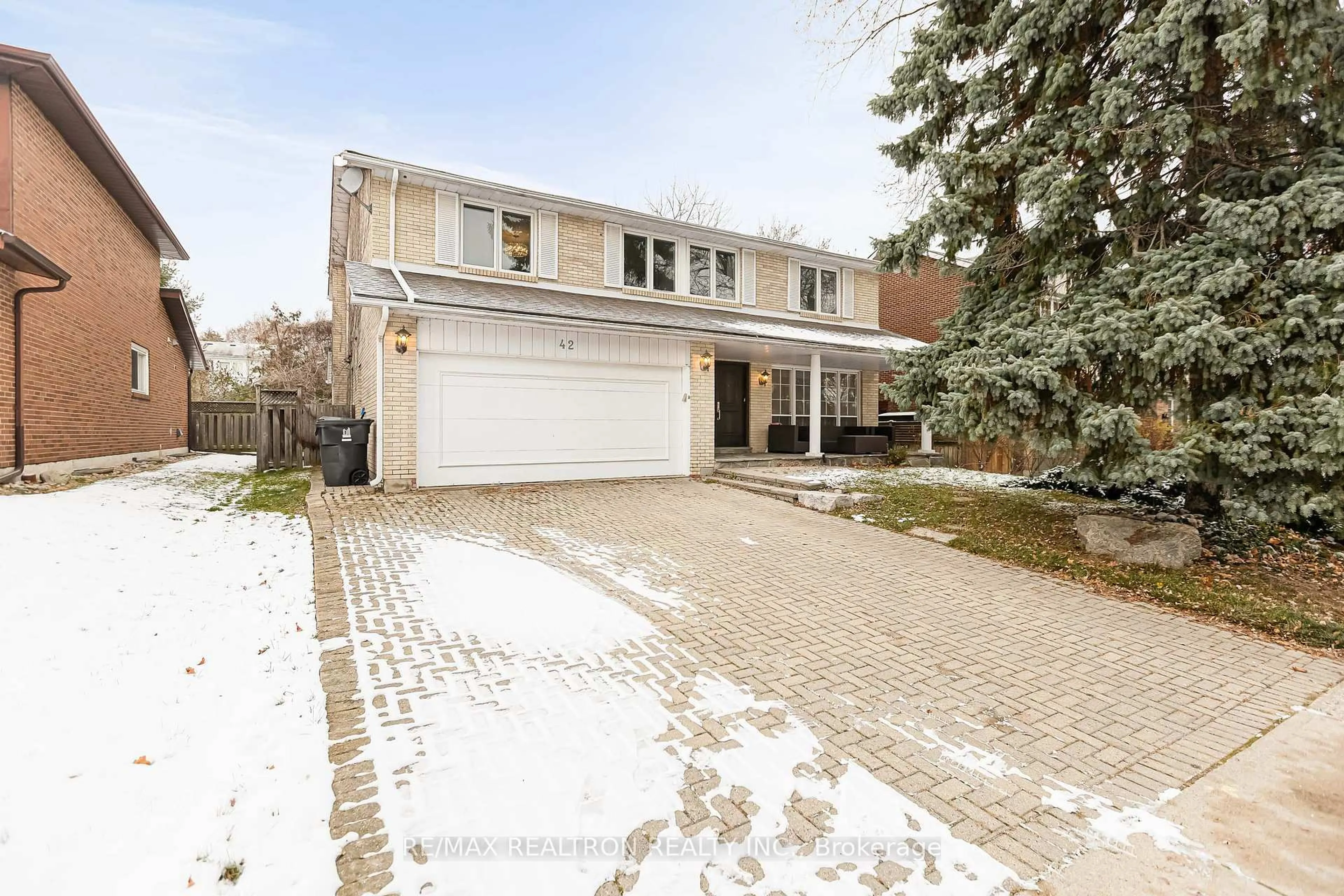 Home with brick exterior material, street for 42 Apollo Dr, Toronto Ontario M3B 2G8