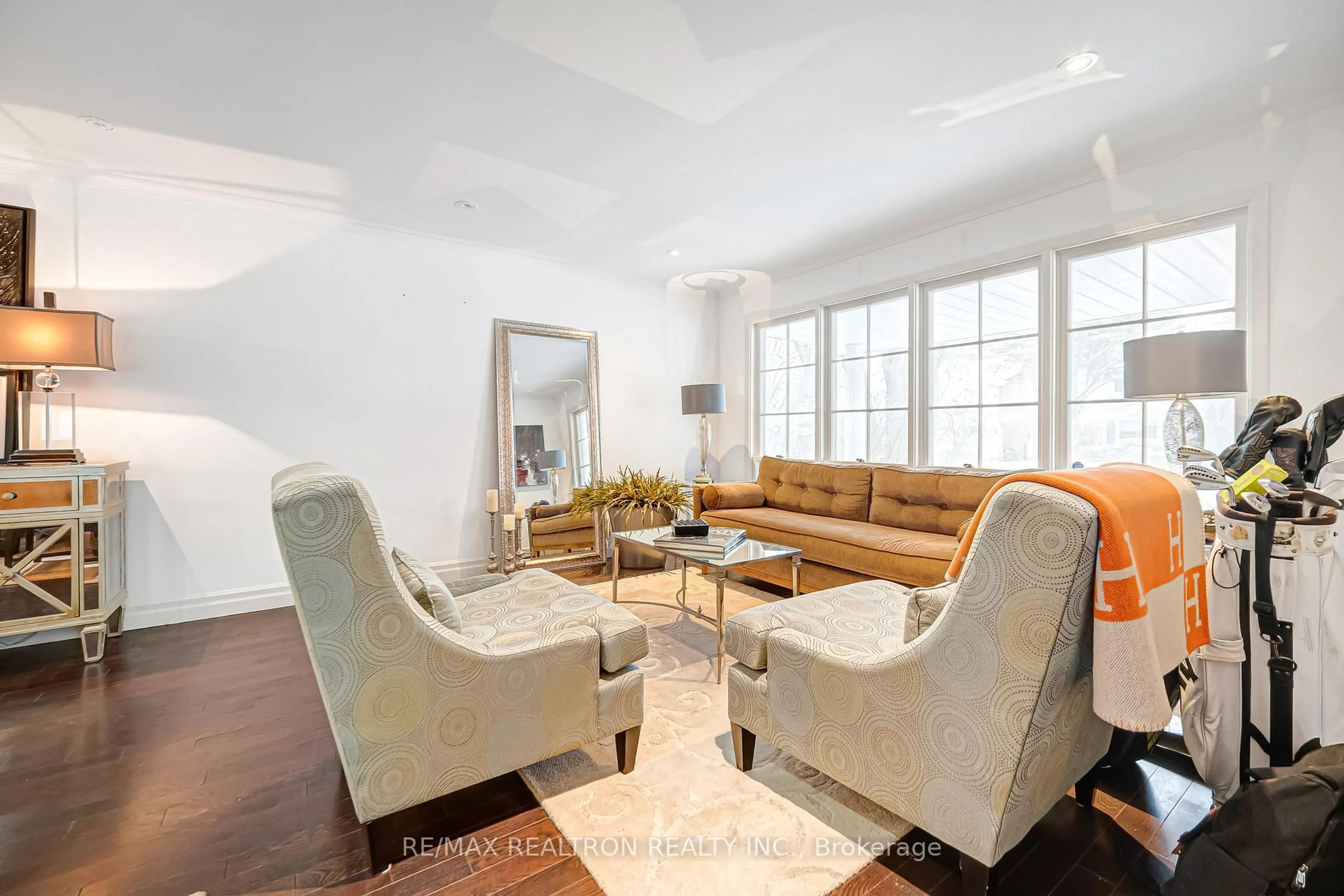 Living room with furniture, unknown for 42 Apollo Dr, Toronto Ontario M3B 2G8