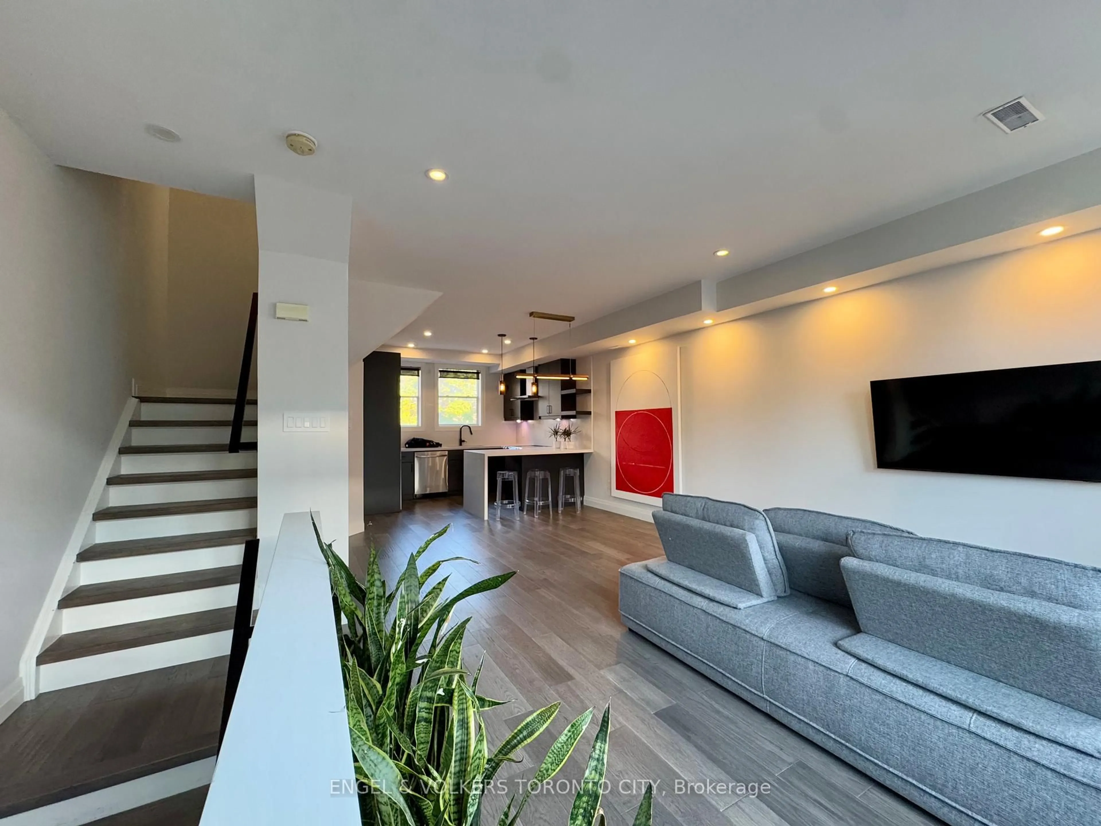 Living room with furniture, unknown for 51 Halton St #216, Toronto Ontario M6J 1R5