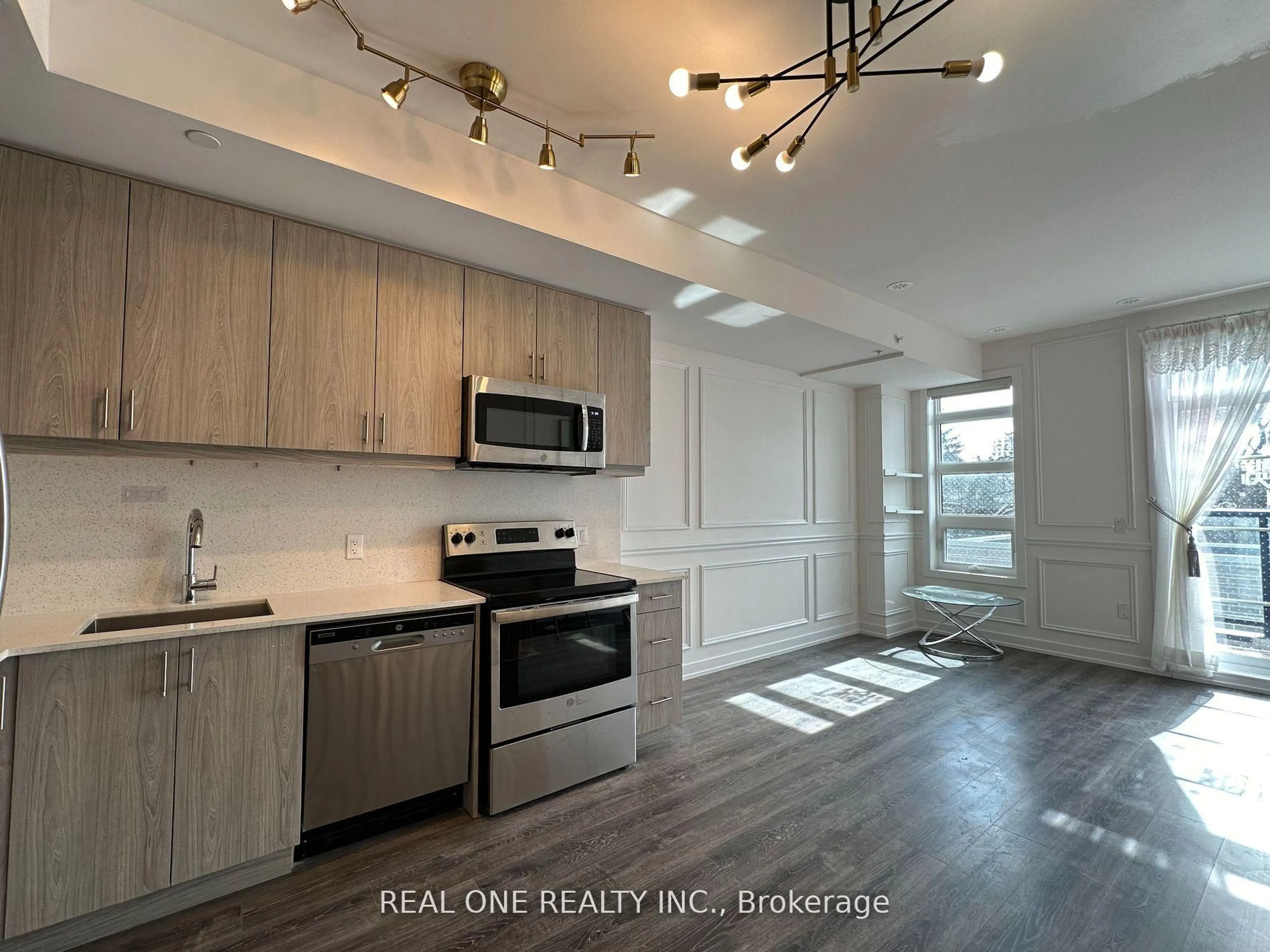 Open concept kitchen, unknown for 57 Finch Ave #36, Toronto Ontario M2N 0K9