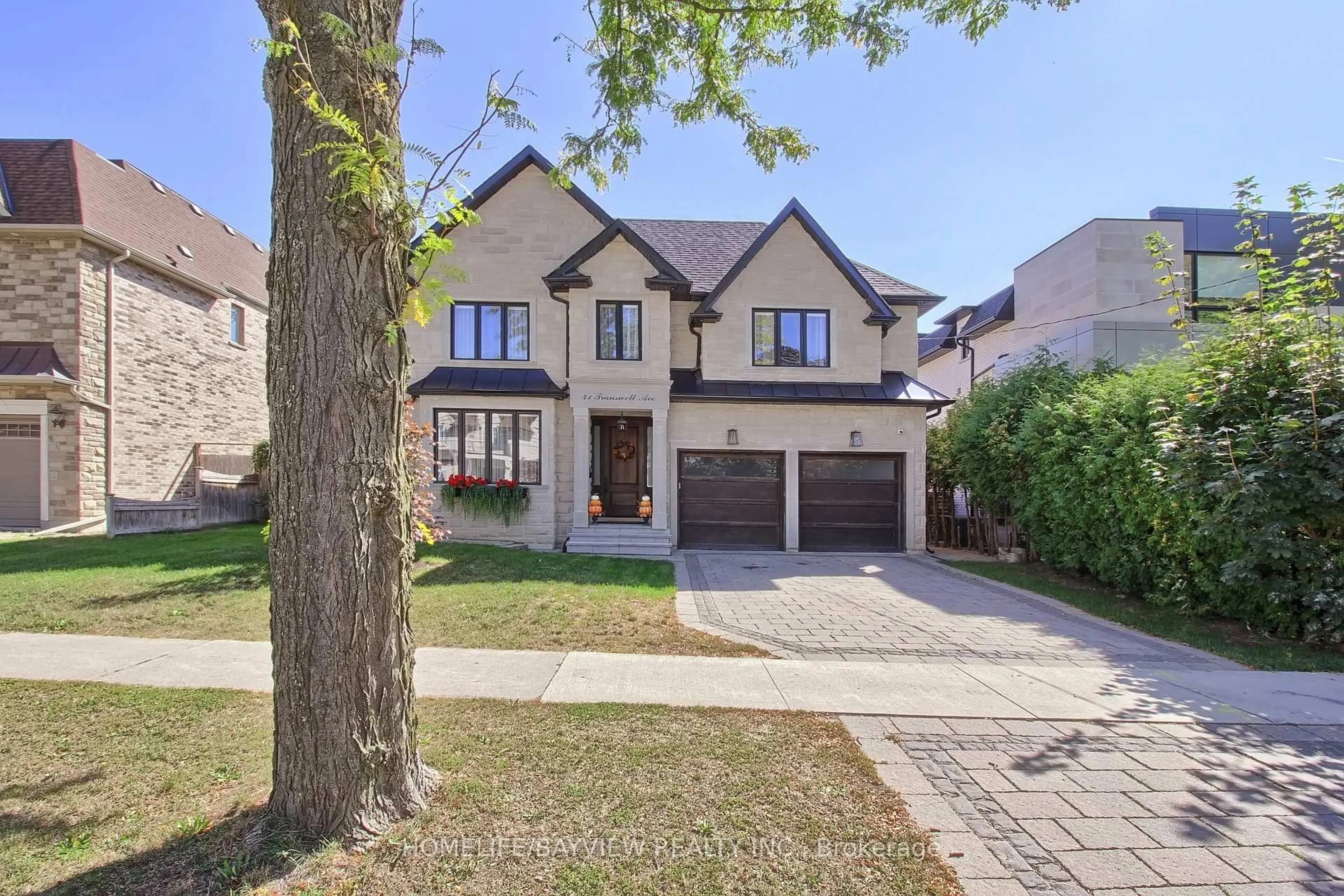 Home with brick exterior material, street for 41 Transwell Ave, Toronto Ontario M2R 2J9