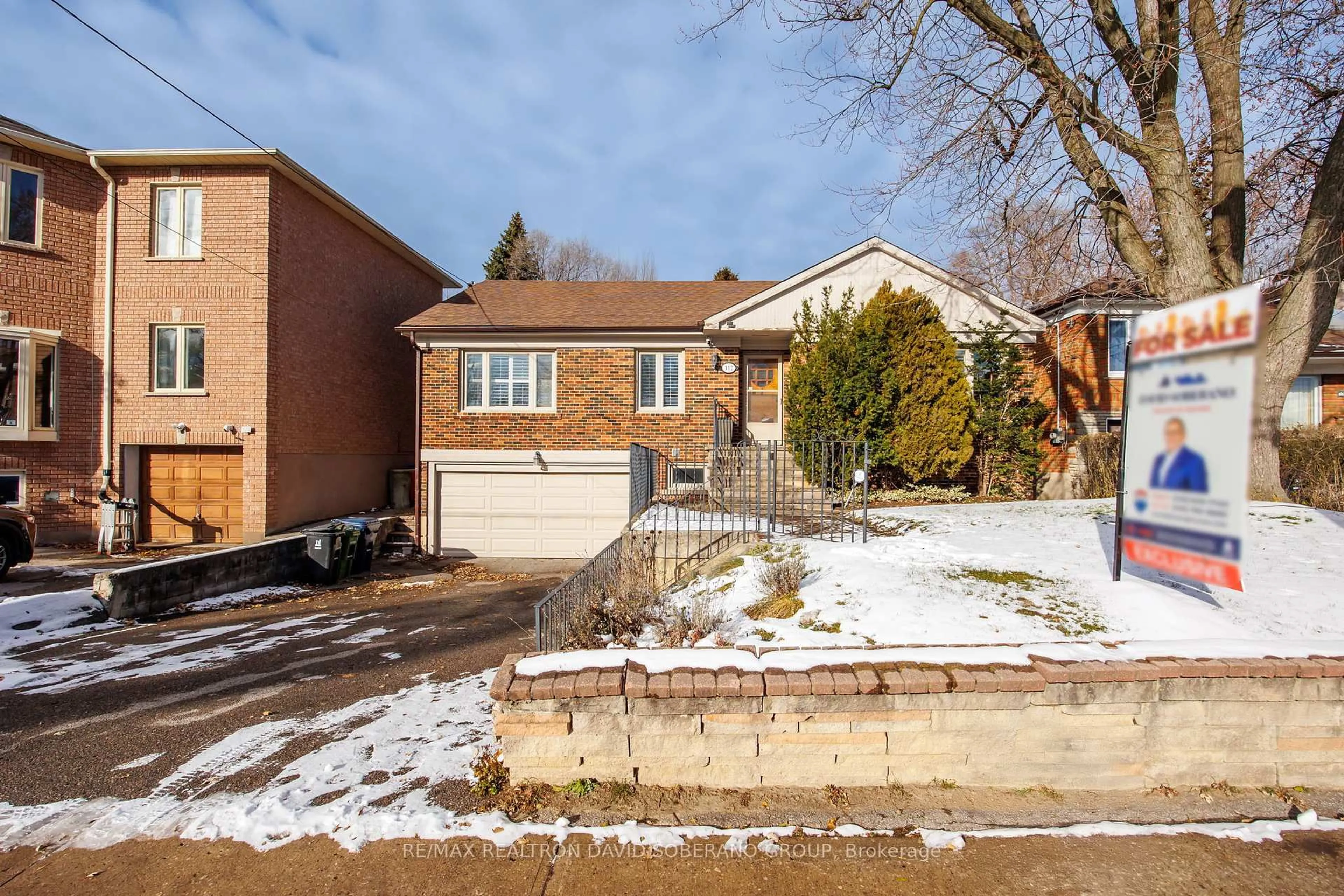 Home with brick exterior material, street for 112 York Downs Dr, Toronto Ontario M3H 2G7