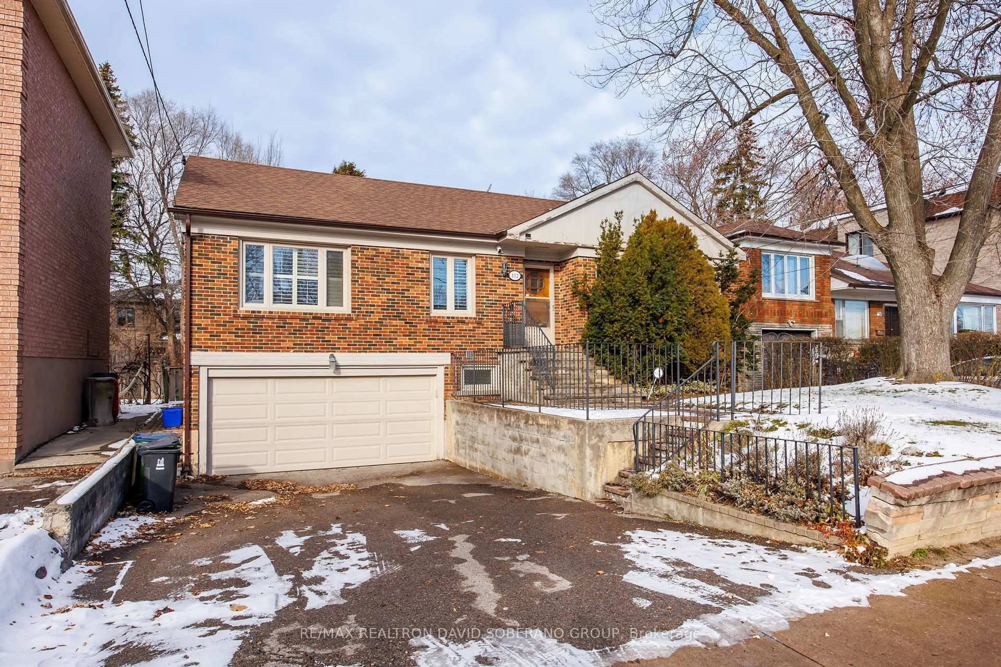 Home with brick exterior material, street for 112 York Downs Dr, Toronto Ontario M3H 2G7