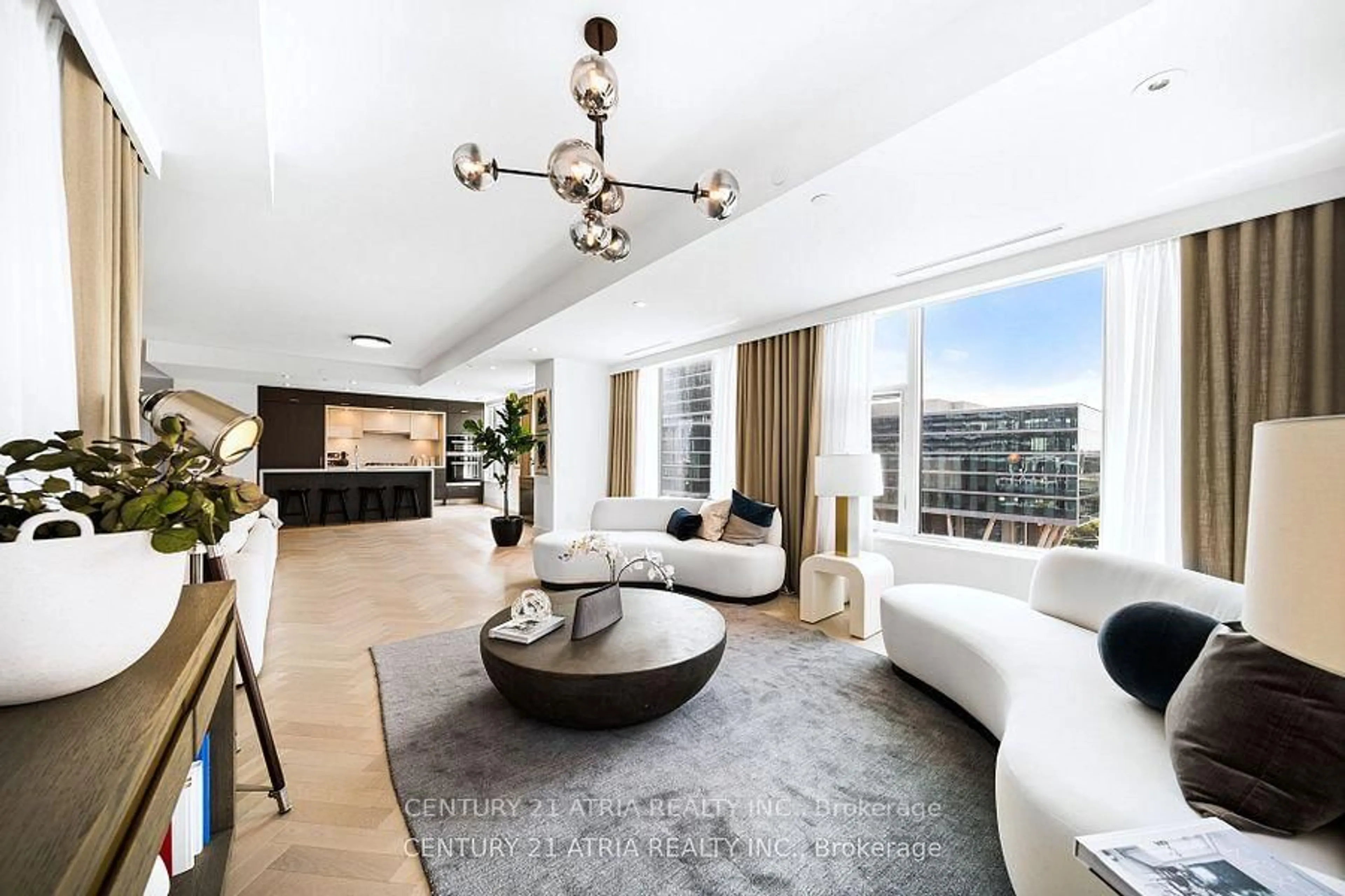 Living room with furniture, unknown for 455 Wellington St #810, Toronto Ontario M5J 2R2