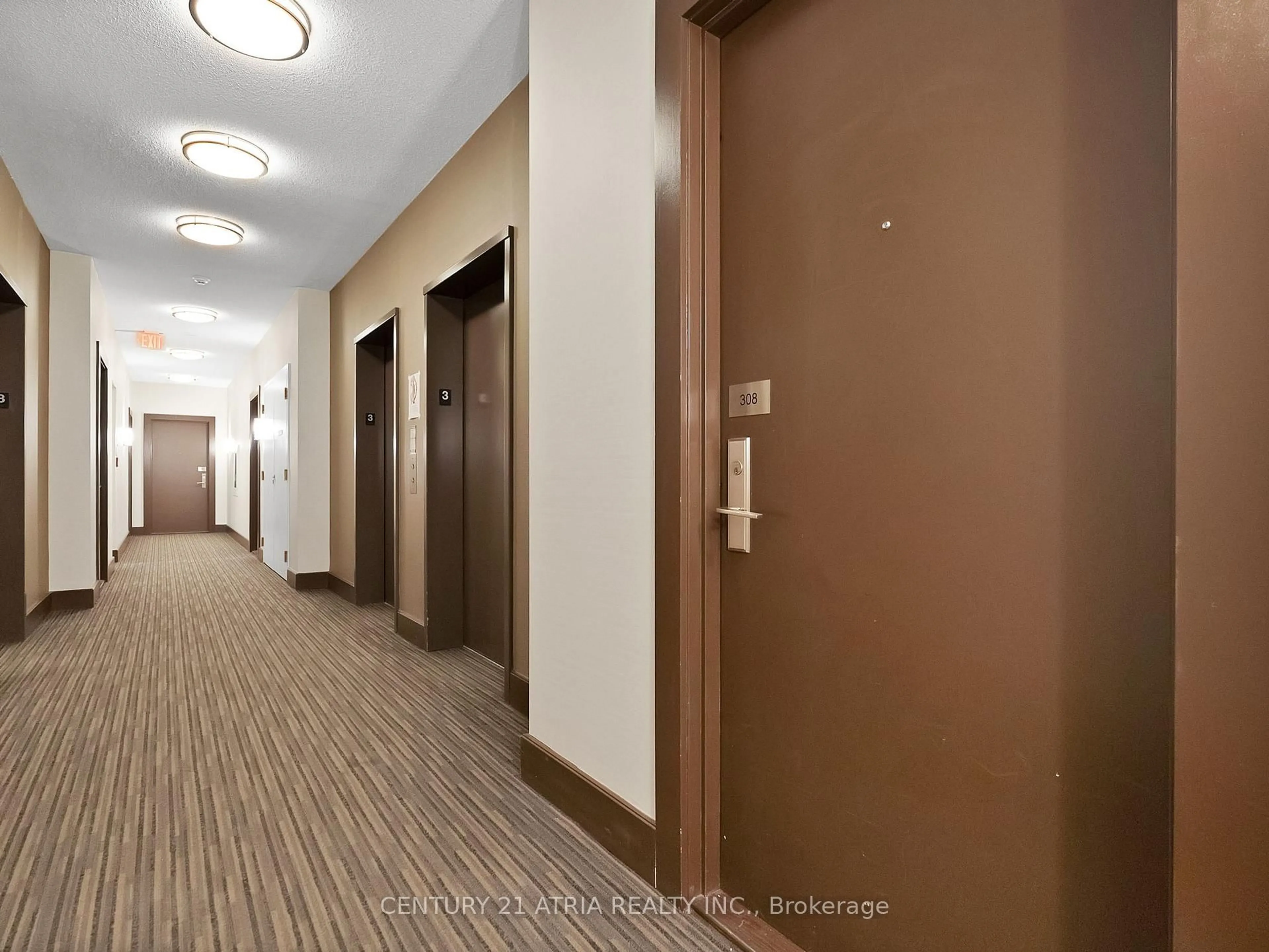 Indoor foyer for 30 Herons Hill Way #308, Toronto Ontario M2J 0A7