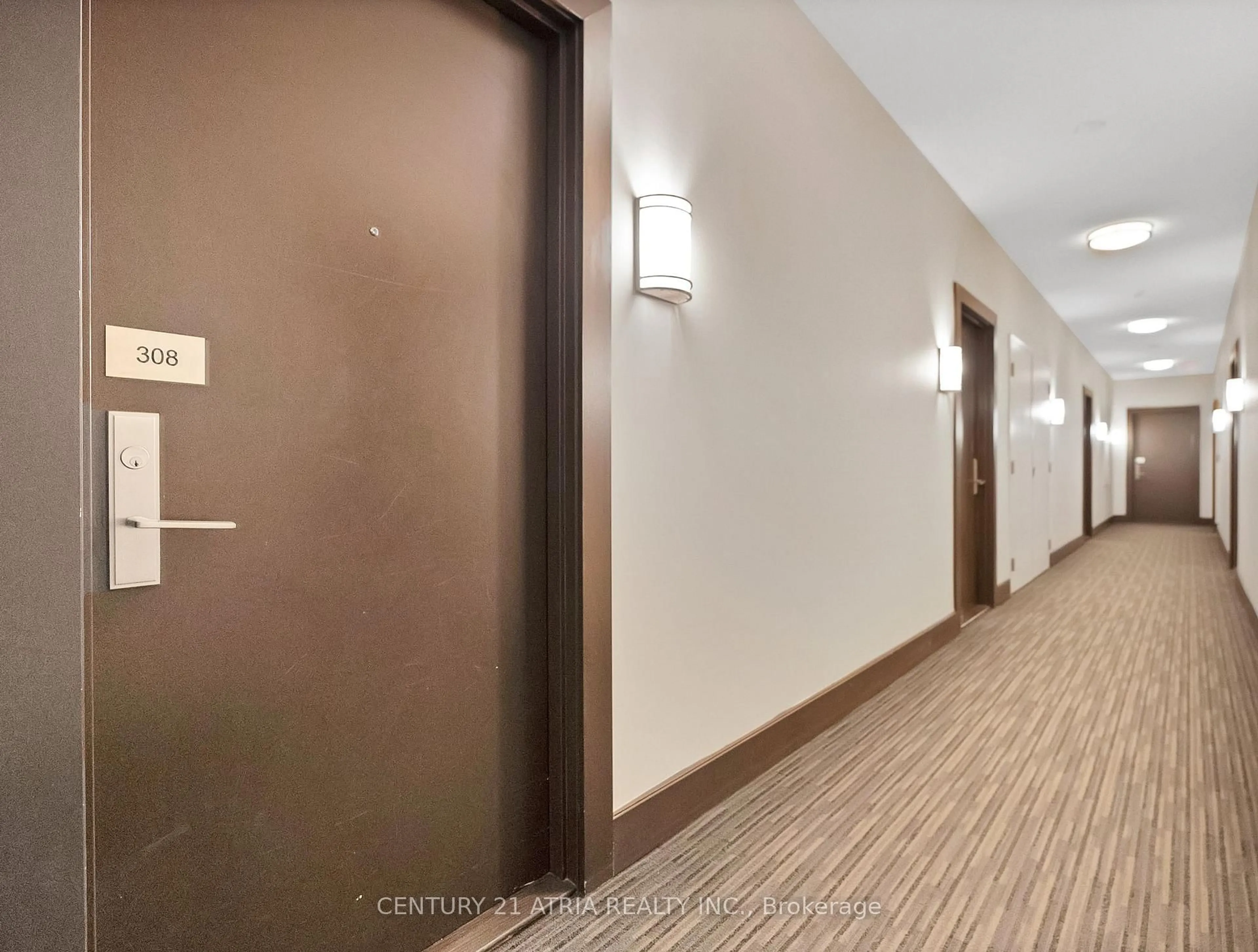 Indoor foyer for 30 Herons Hill Way #308, Toronto Ontario M2J 0A7