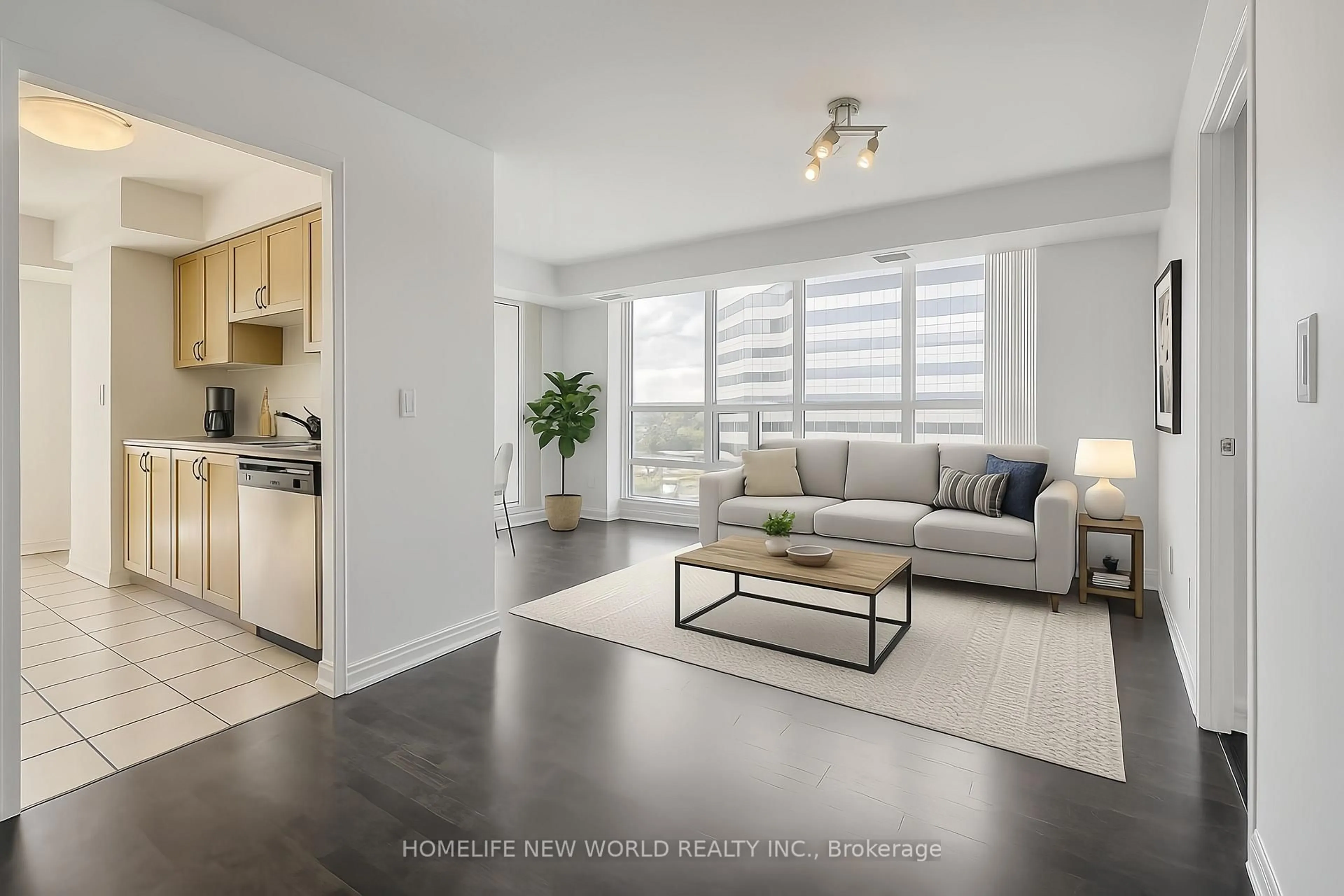 Living room with furniture, unknown for 31 Bales Ave #1202, Toronto Ontario M2N 7L6